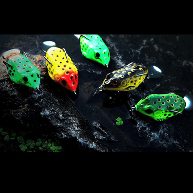 雷蛙黑鱼专杀新款路亚饵假饵雷蛙改装黑鱼钩钓路亚饵远投青蛙假饵