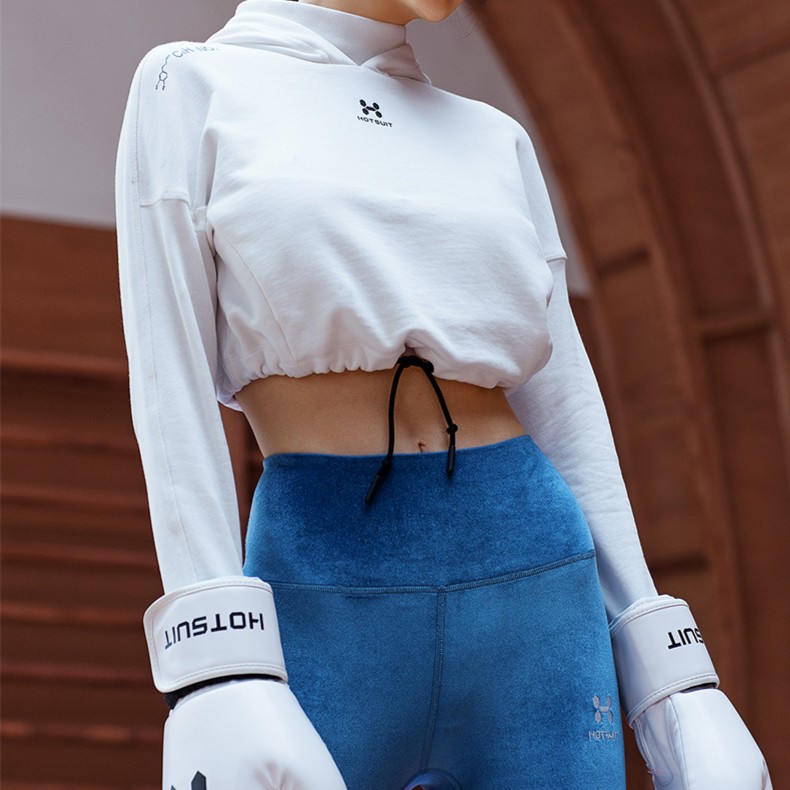 【连帽套头卫衣】长袖运动健身显瘦长袖运动健身696 0005