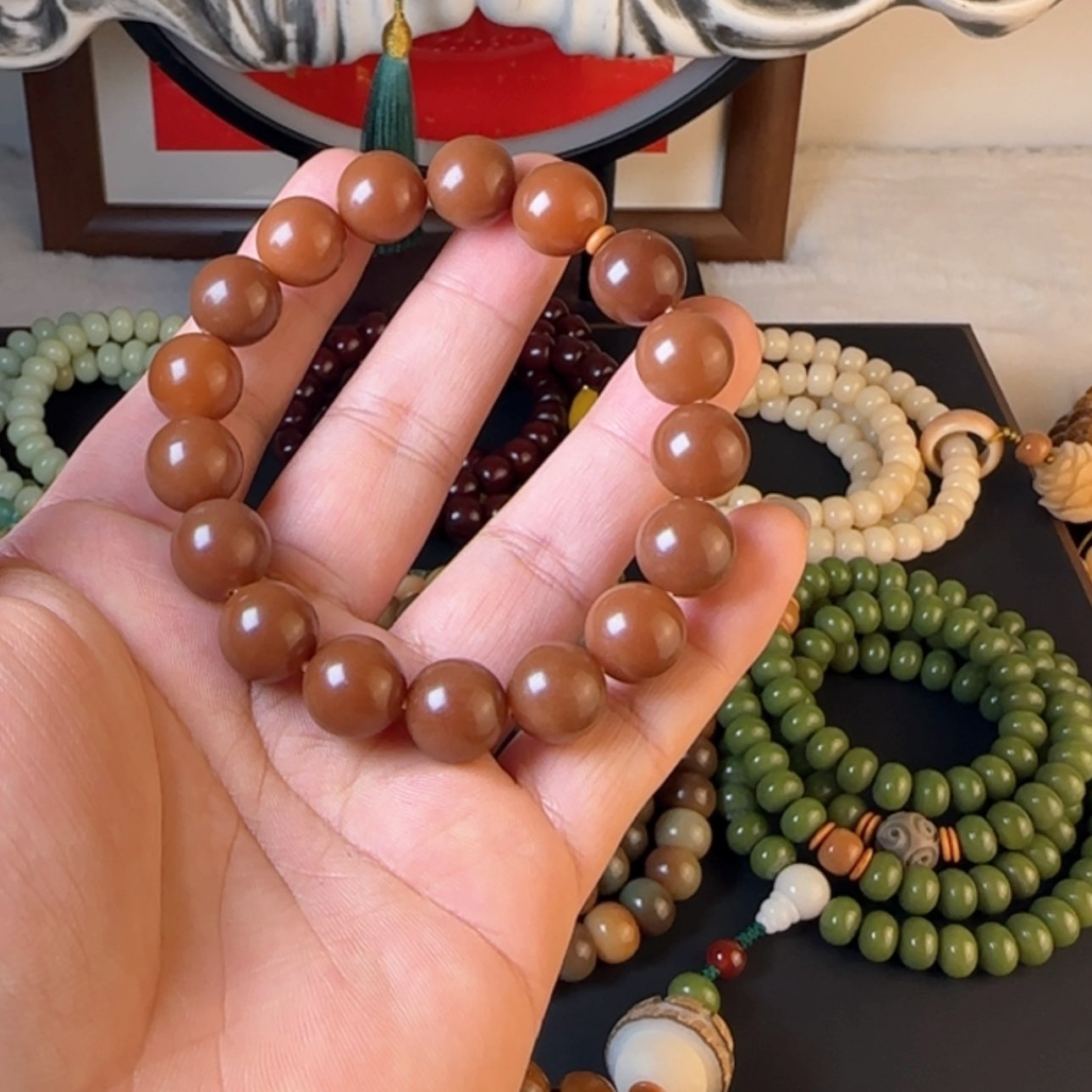 【闪购商品】白玉菩提吊坠