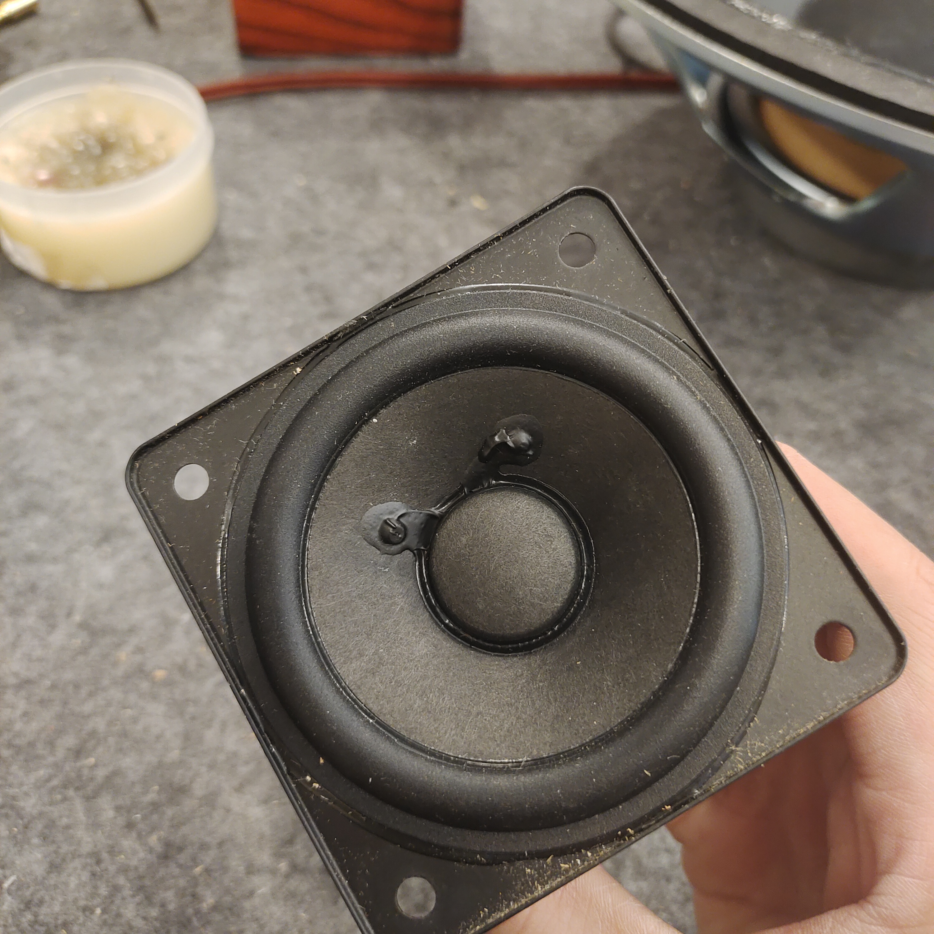 （福利）3寸全频小喇叭 一对价格喇叭 卫星箱喇叭