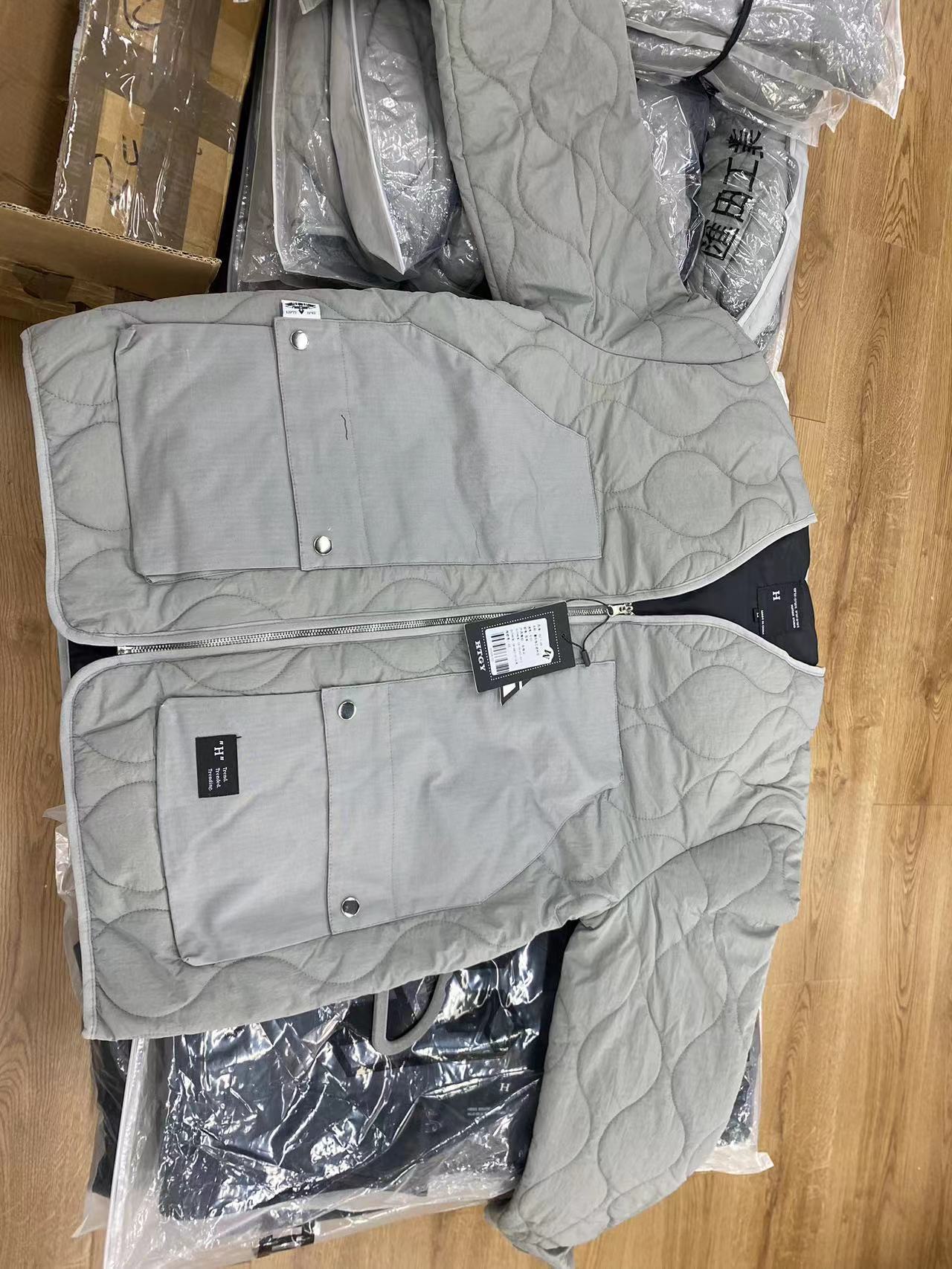 休闲时尚男女同款棉服