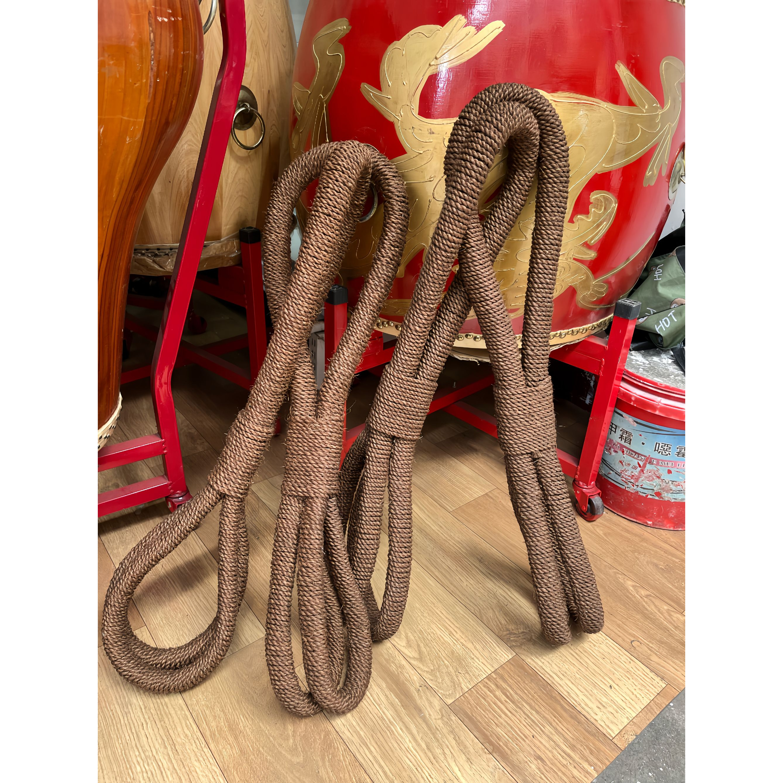 龙爪白喜事橡棕绳粗32毫米拉力绳手工编织精品橡棕绳龙绳拉绳包邮