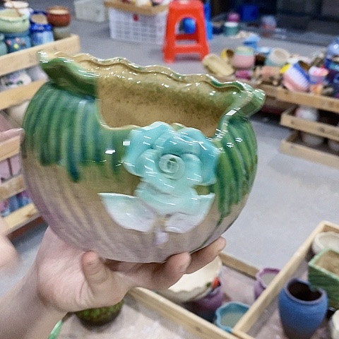 陶瓷20CM以下96翡翠绿