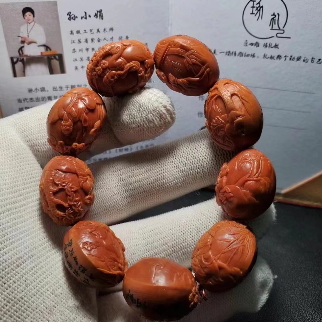 苏工概览核纯手工【诗情画意】孙小娟手串