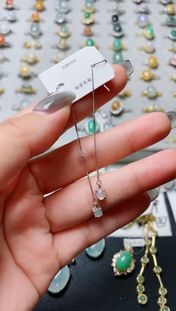 【闪购商品】翡翠戒指银S925镶嵌.....