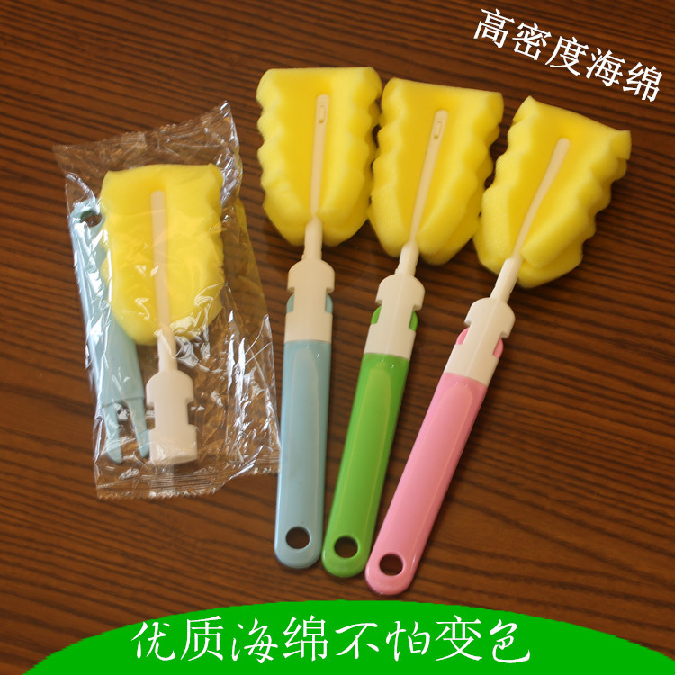 多功能长柄易清洗高密度奶刷洗杯刷