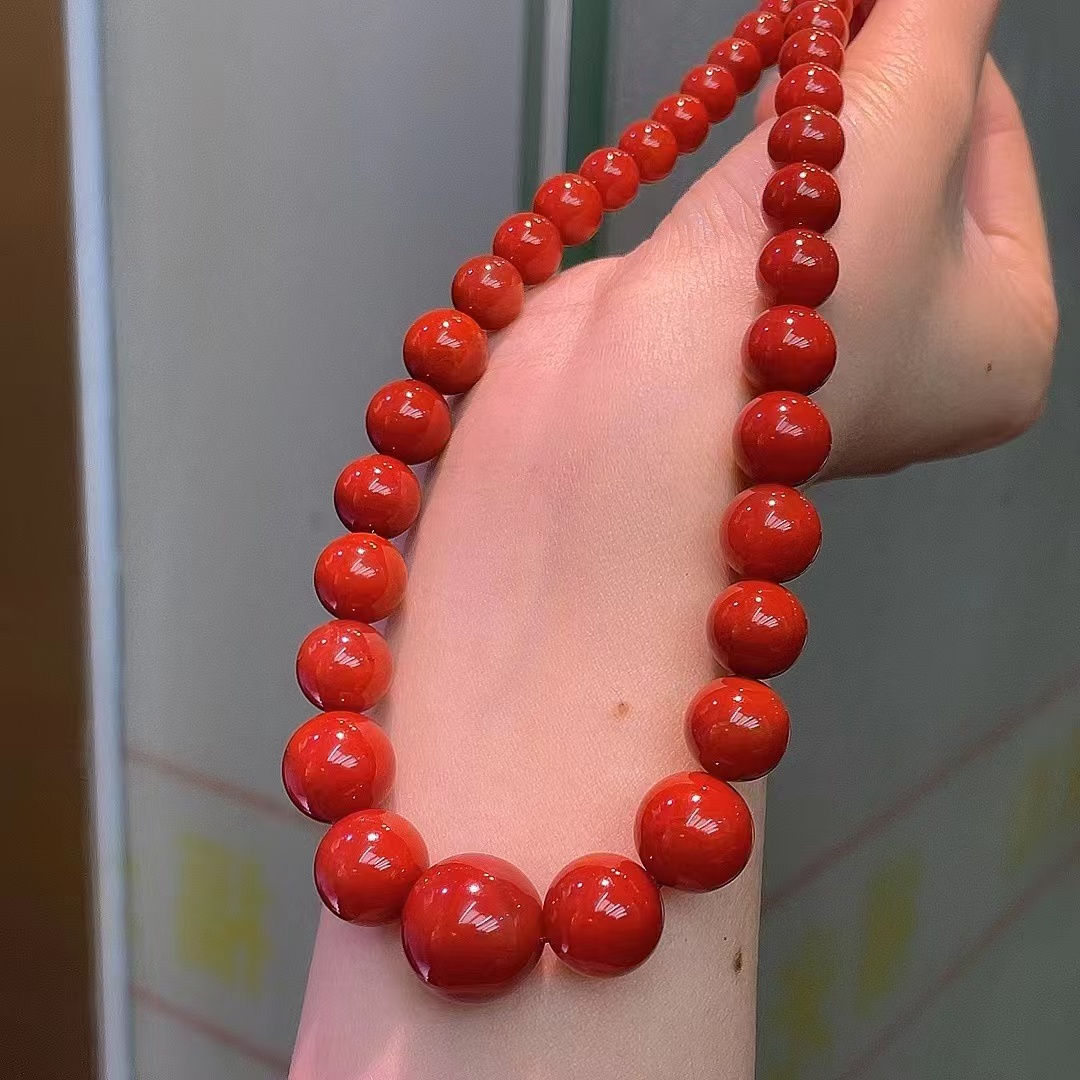 圆梦纯肉牛血红！所有人必蹲~码住年终回馈有惊喜瓦西南红圆珠塔链