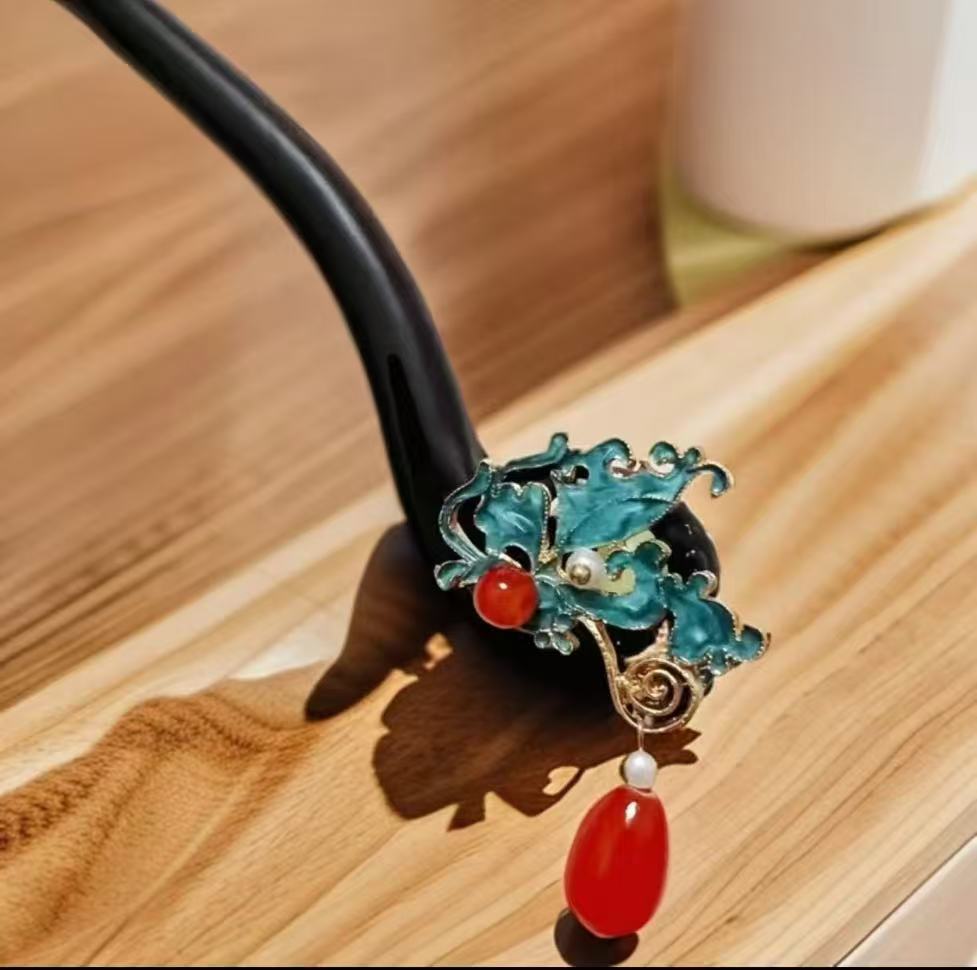 直播间选款气质复古国风中式发簪