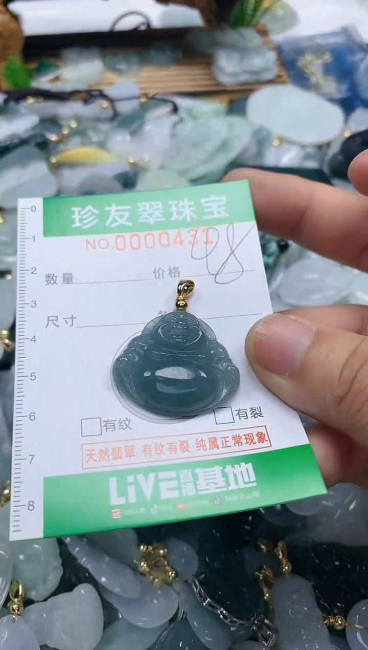 【闪购商品】翡翠颈饰未镶嵌0000431