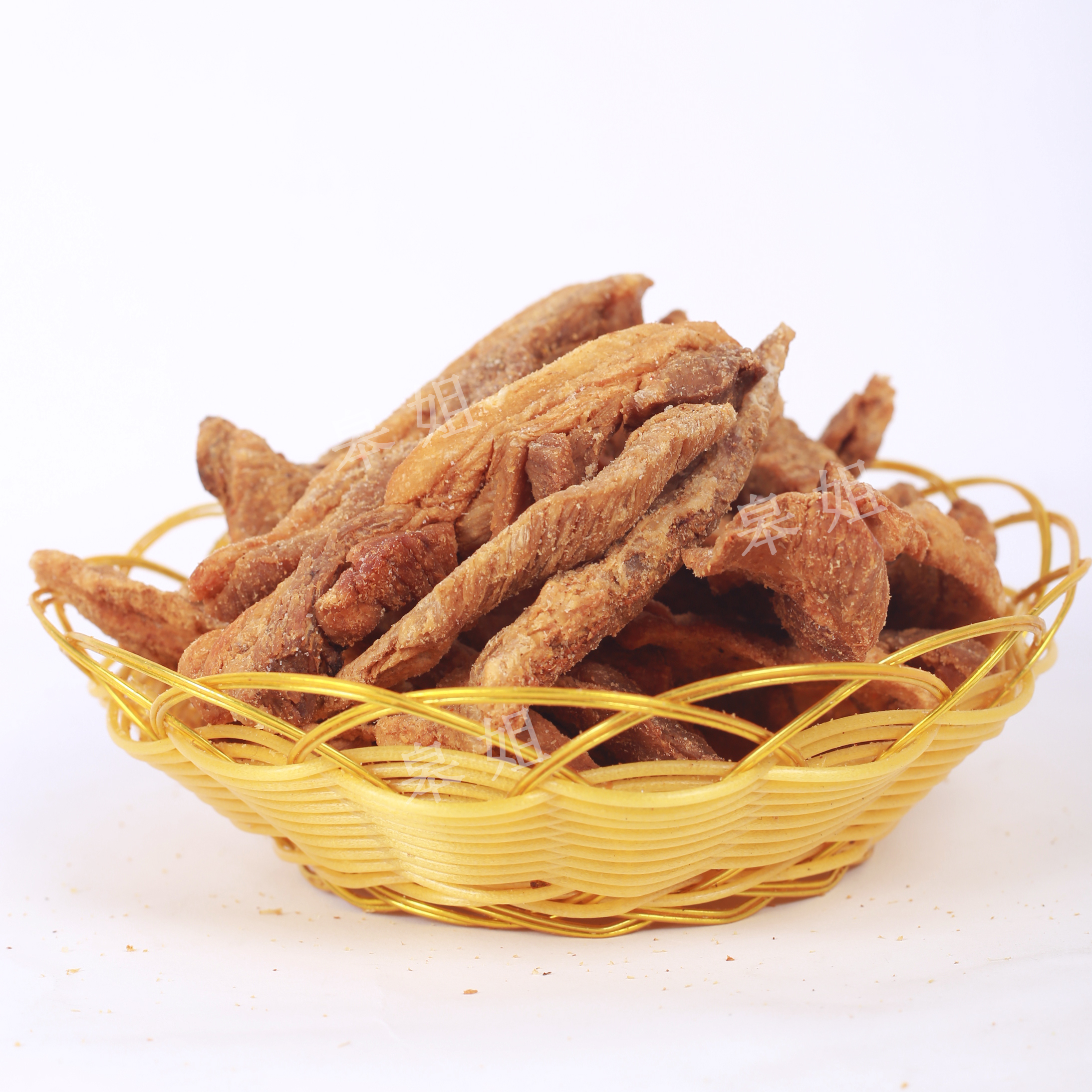 皋姐食品推出当零食吃的猪肉渣可干吃可红烧可烧汤（160g/袋）