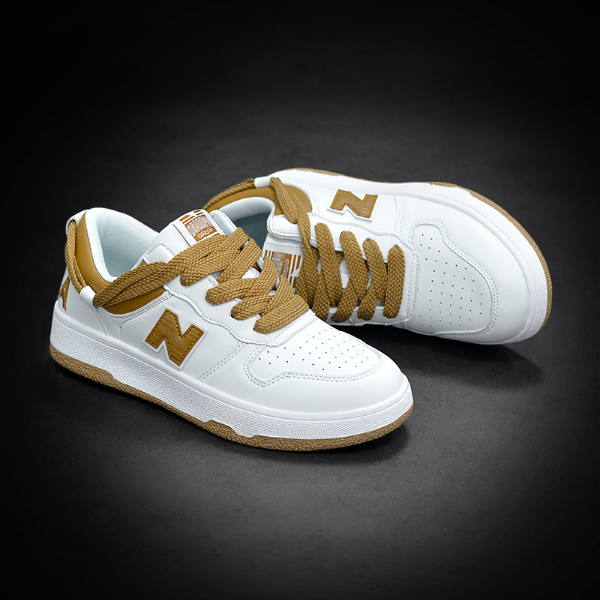 NEW BOLUNE/新百伦307白粽德训板鞋情侣休闲百搭夏季平底运动鞋