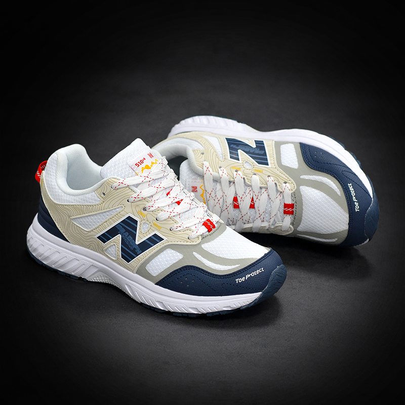 NEW BOLUNE/新百伦510白蓝夏季休闲透气时尚百搭轻便跑鞋运动鞋