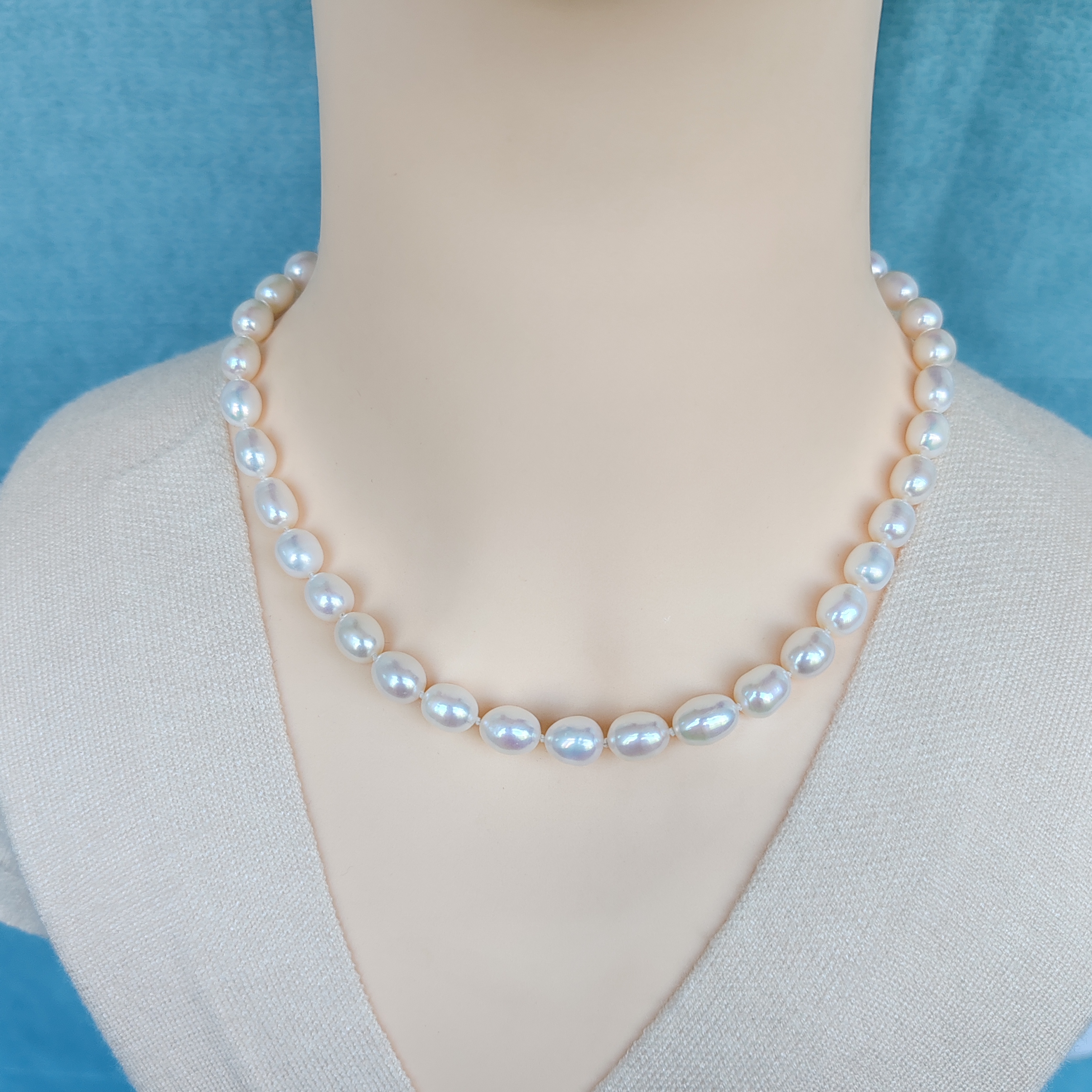 铜合金项链 #65**全珠项链**胖米