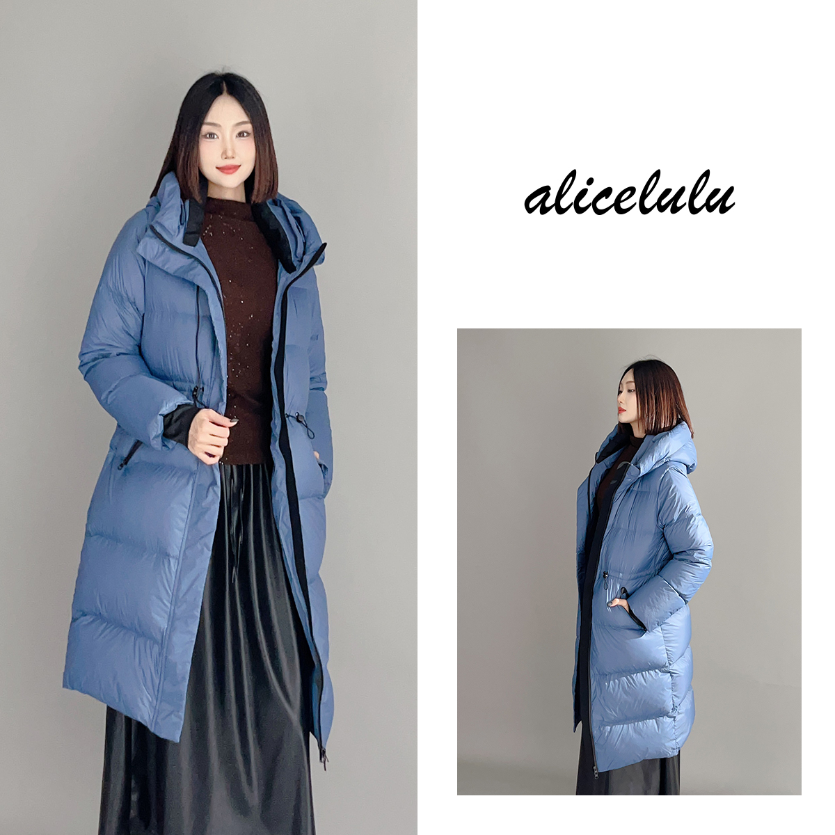 4 ALICE “冰岛蓝湖”羽绒服 柔软温感 重磅填充 S2140433Tr