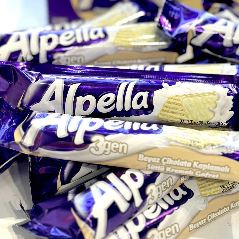 优客牌ulker阿尔佩拉黑白巧克力 Alpella巧克力3D