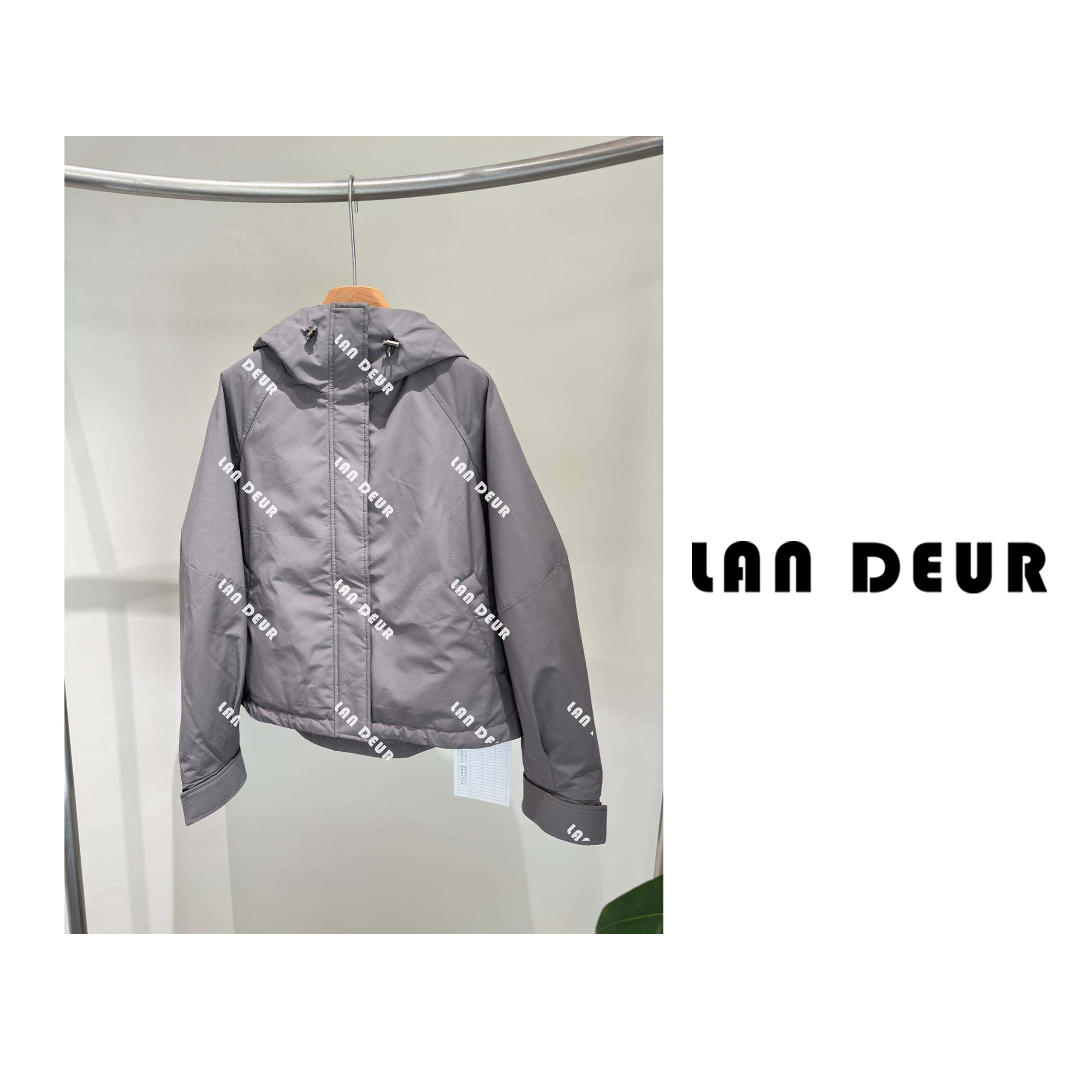 JIUJIU【夜东京】时尚百搭休闲连帽冬季保暖羽绒服0924-20342