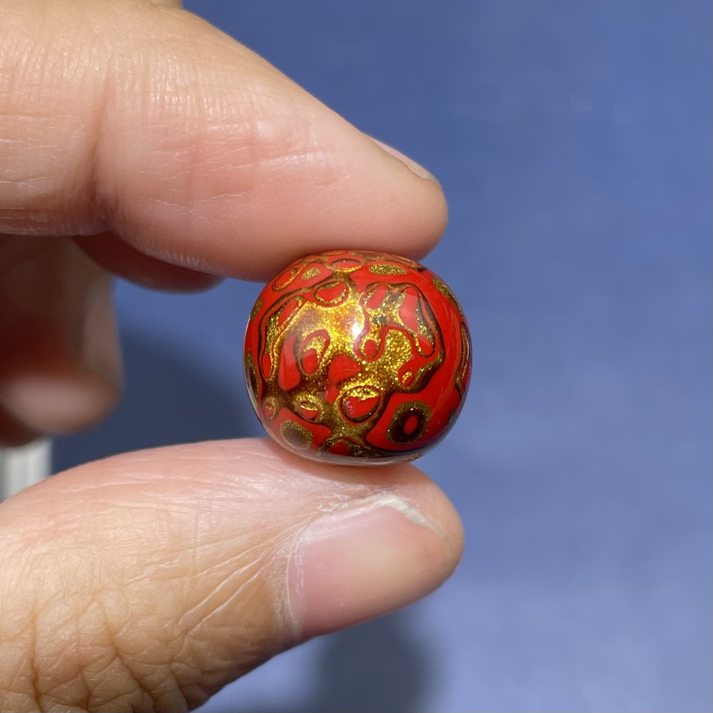 规格1.2*1.3老型（老型单颗大全）老型珠 大漆珠 木质 非遗文化传承