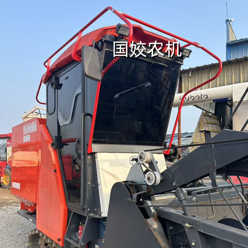  沃得久保田雷沃洋马驾驶室顶篷防护支架防护栏杆防刮支架加厚款