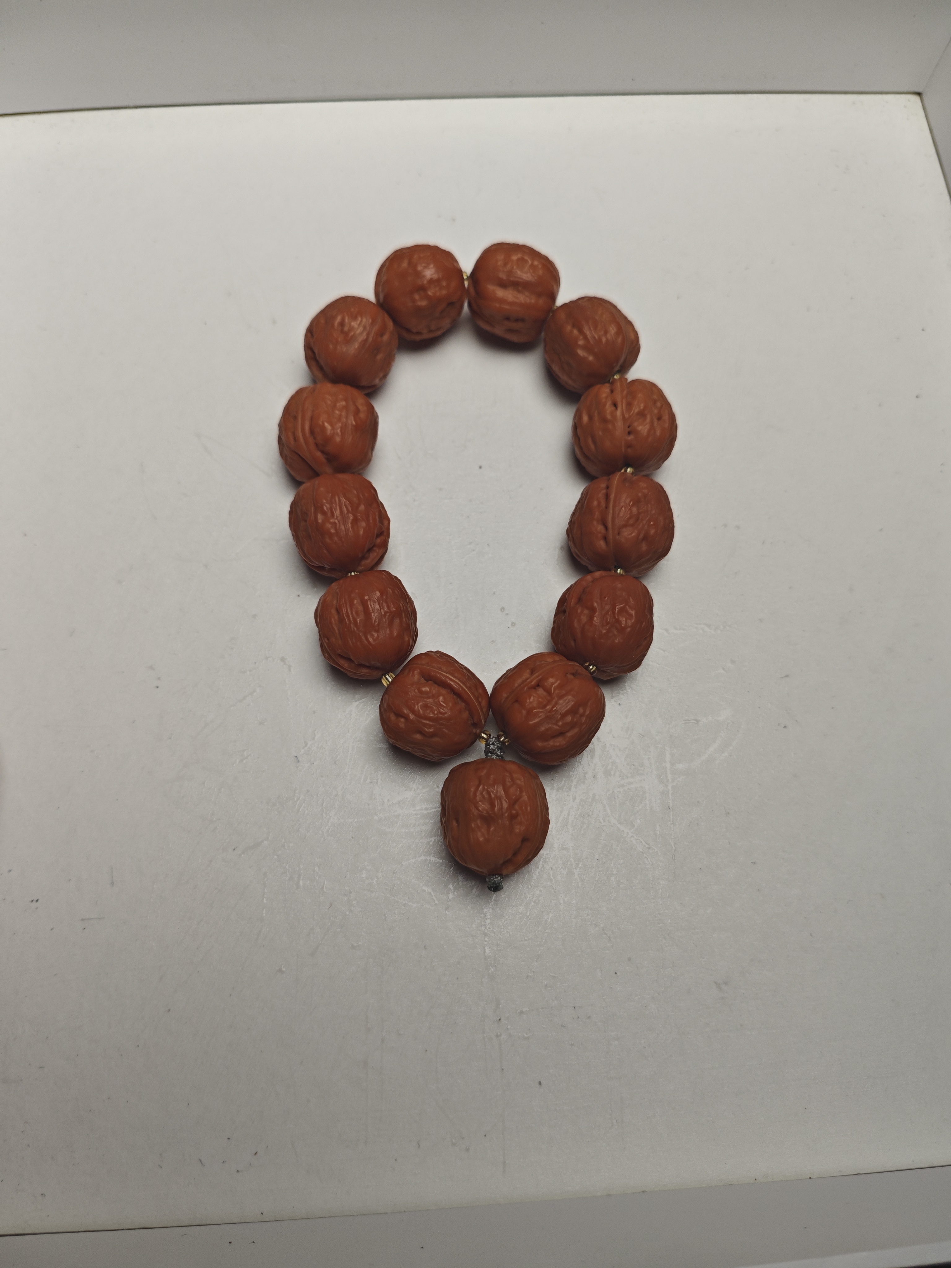 文玩核桃手串寿星头