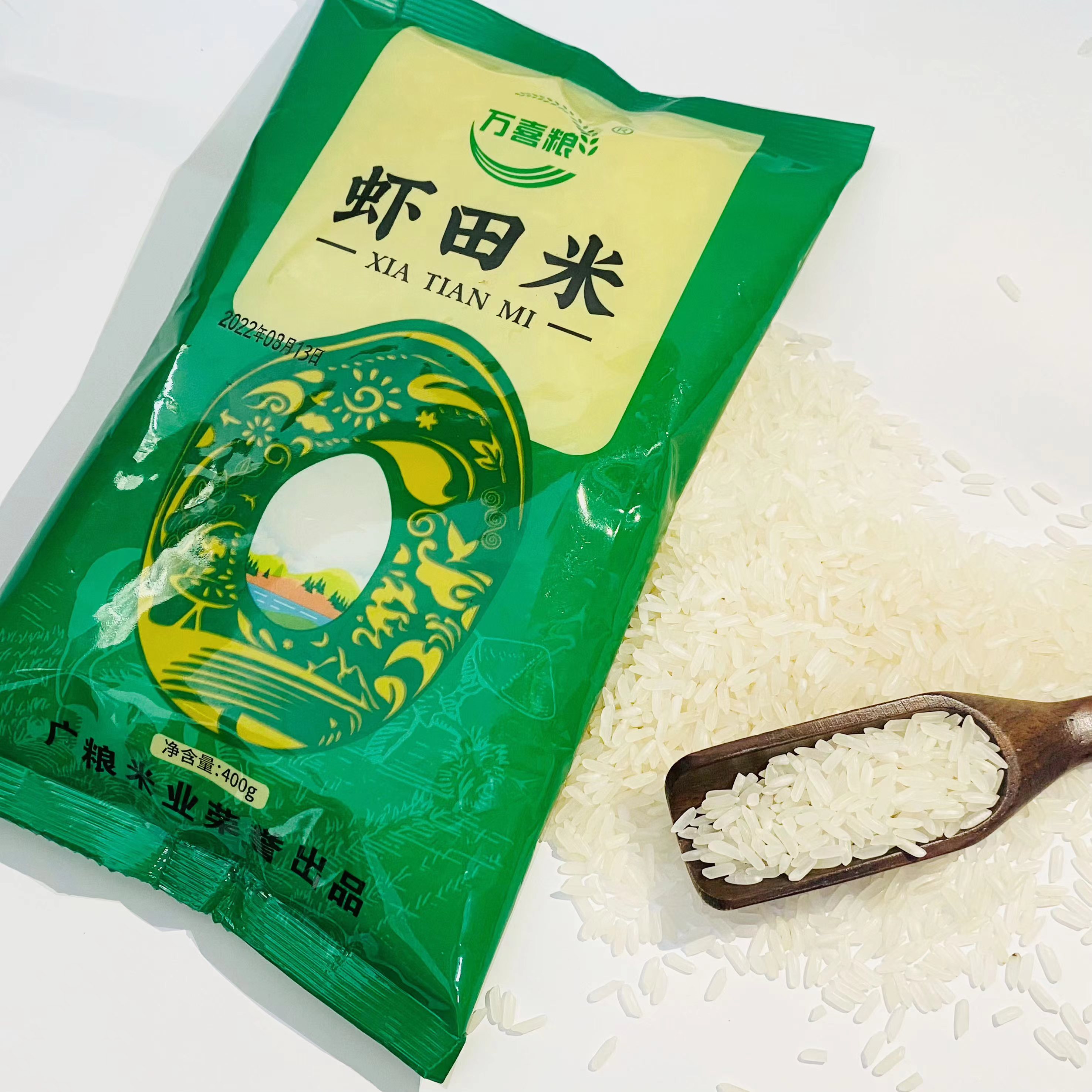 小鲸家推荐-居家米饭套餐冷藏虾田米400g包邮到鸡 破损补发