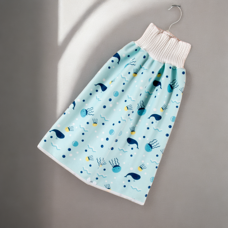 秋冬季宝宝隔尿裙防尿床神器婴儿隔尿垫防漏可洗防水儿童戒尿布湿