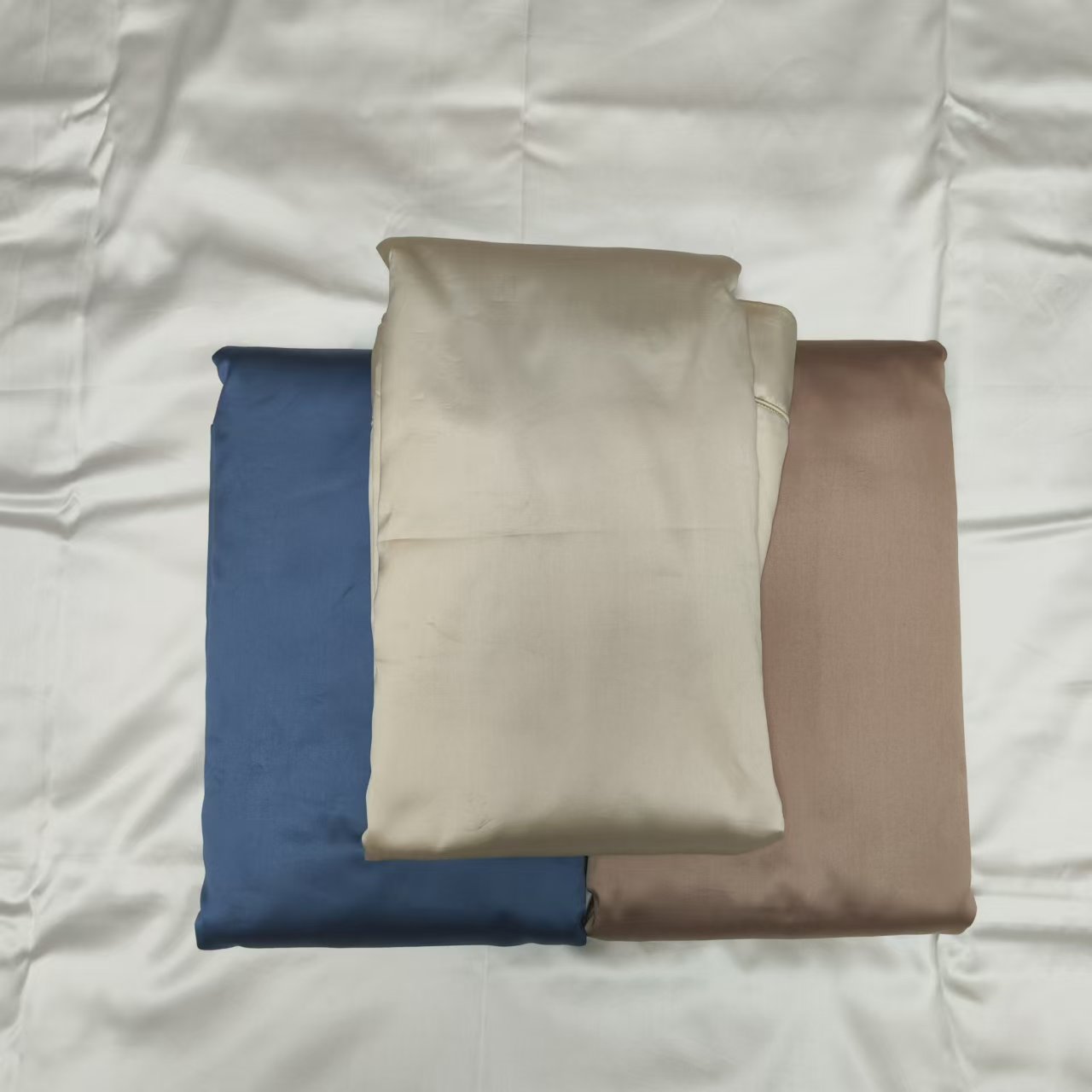 140支双经双纬长绒棉宽边埋绳单被套被套单件纯棉被套100％棉纯色