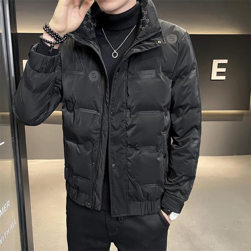 2115男款羽绒服男男款冬季潮牌宽松立领保暖外套男士潮流百搭加厚