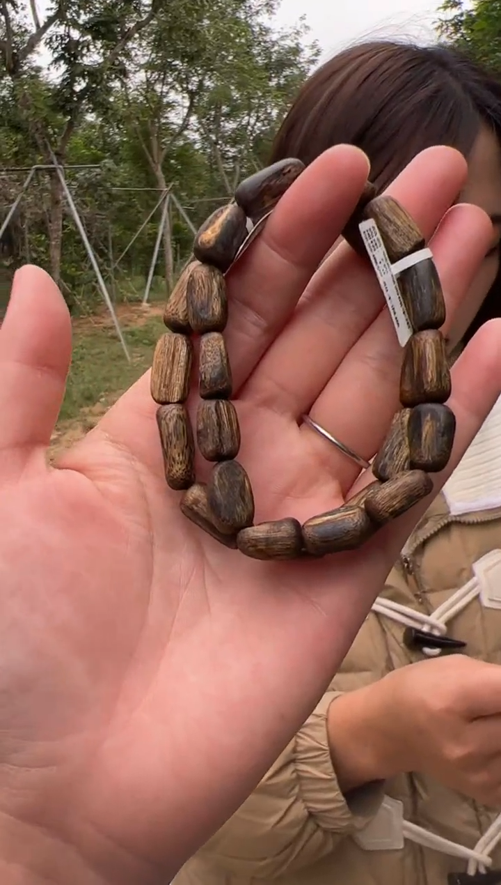 【闪购商品】莺歌绿奇楠沉香手串多样性发货1条