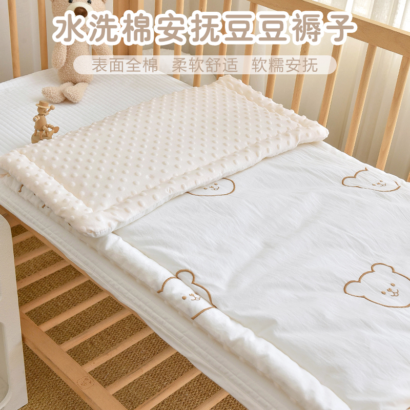 新生儿宝宝褥子儿童A类柔软床褥秋冬加厚幼儿园可水洗午睡铺垫子