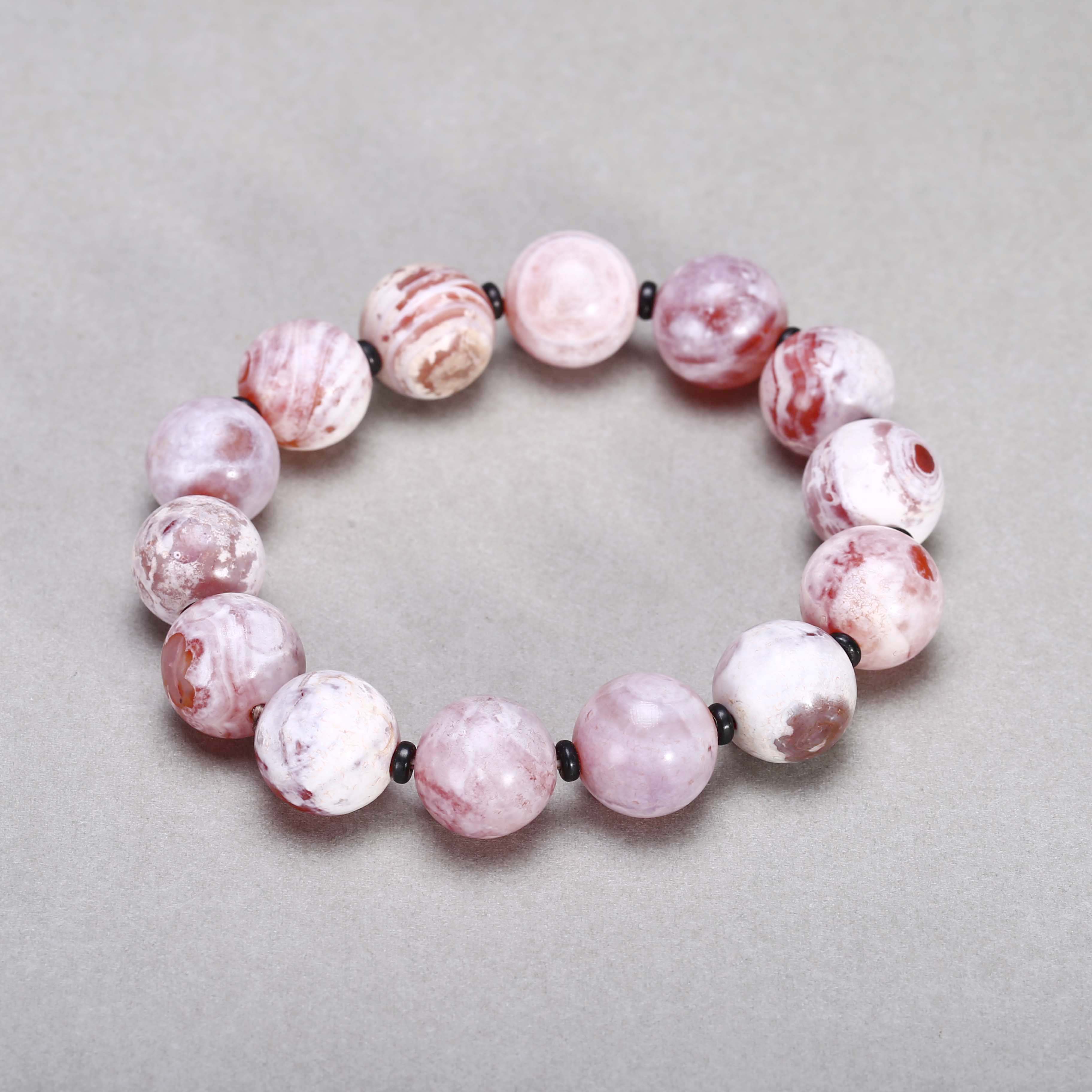 【济文阁】JFYG20112825清代 红玛瑙圆珠手串