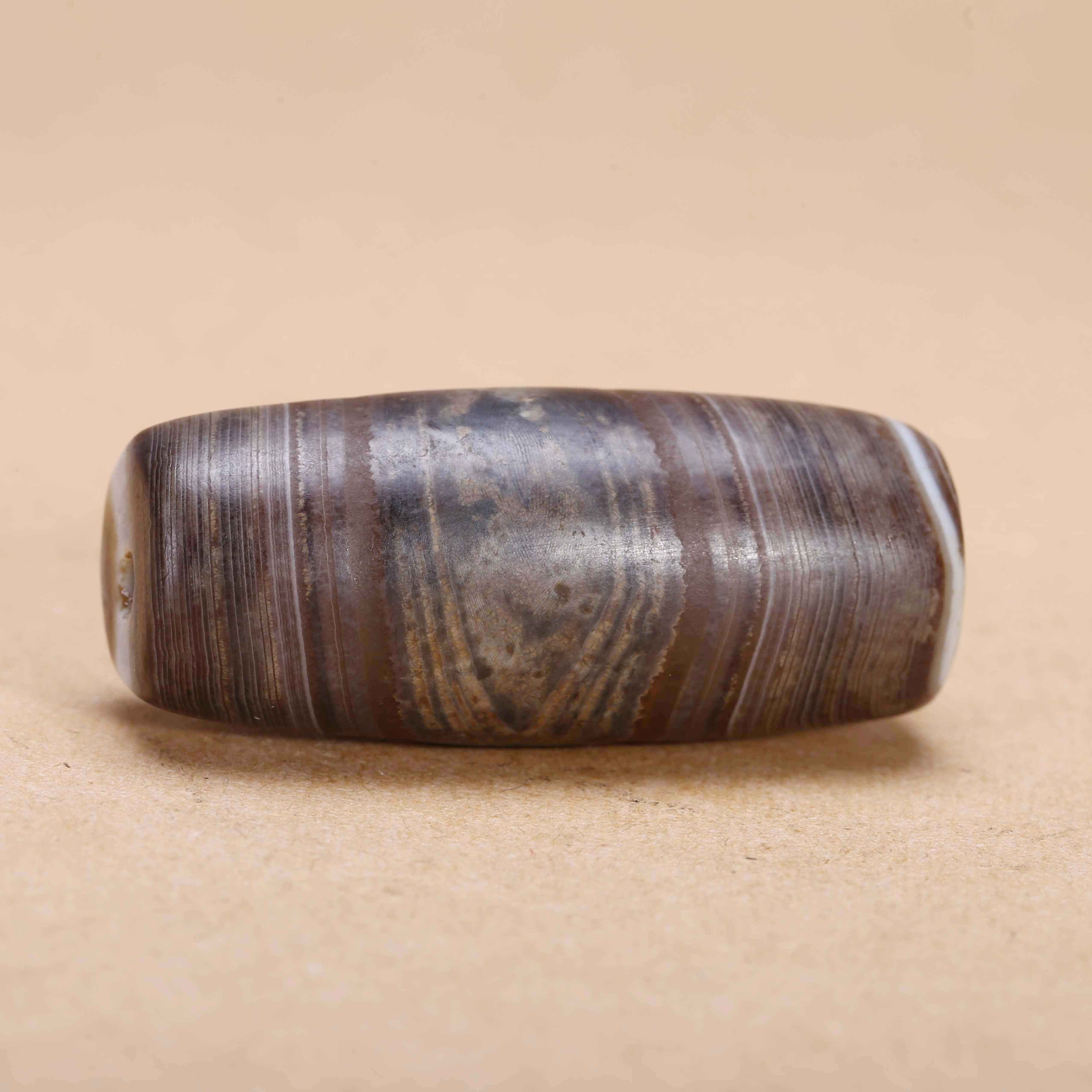 【济文阁】JMG20112283清代 缠丝玛瑙勒子