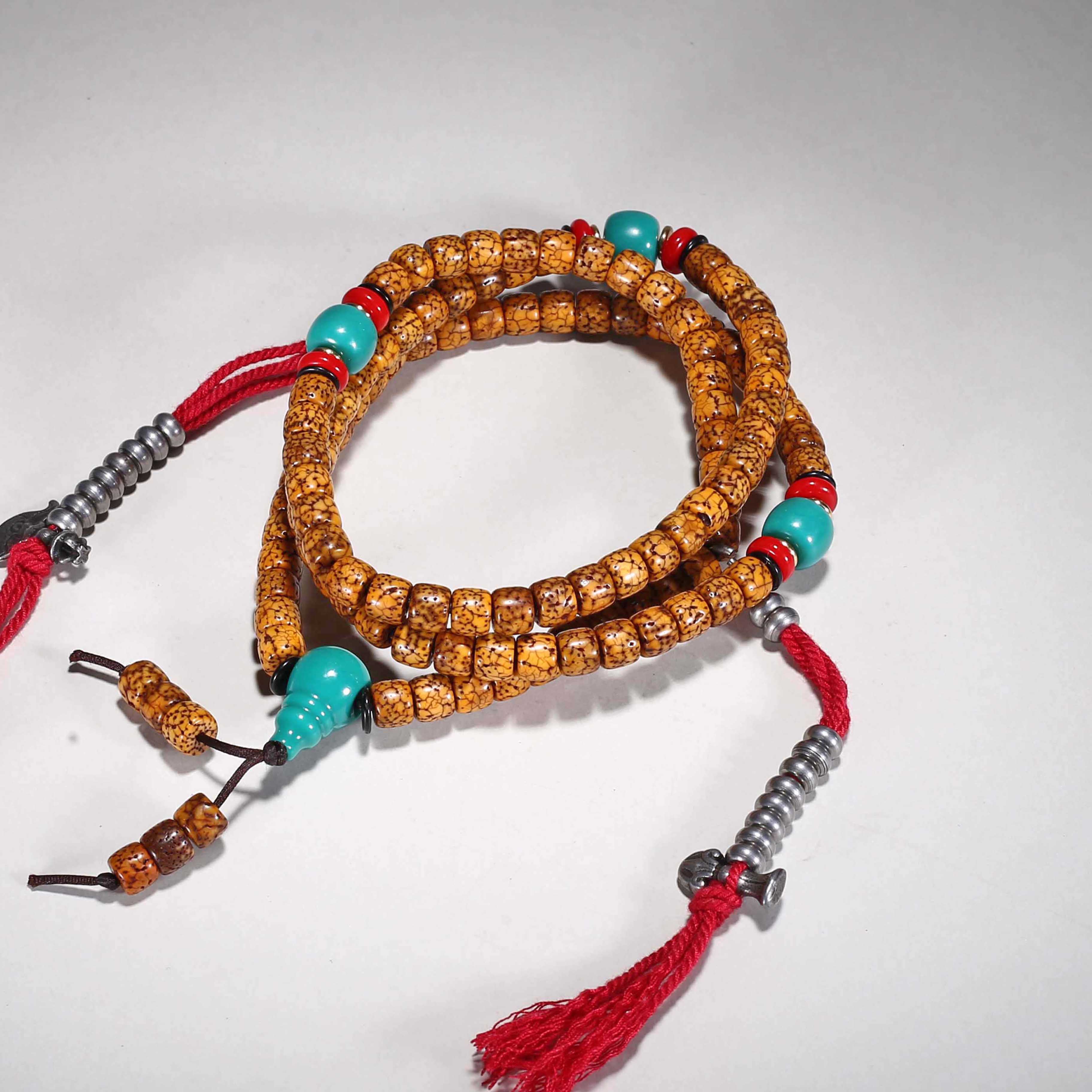 民国 星月菩提念珠JMG20910428【济文阁】