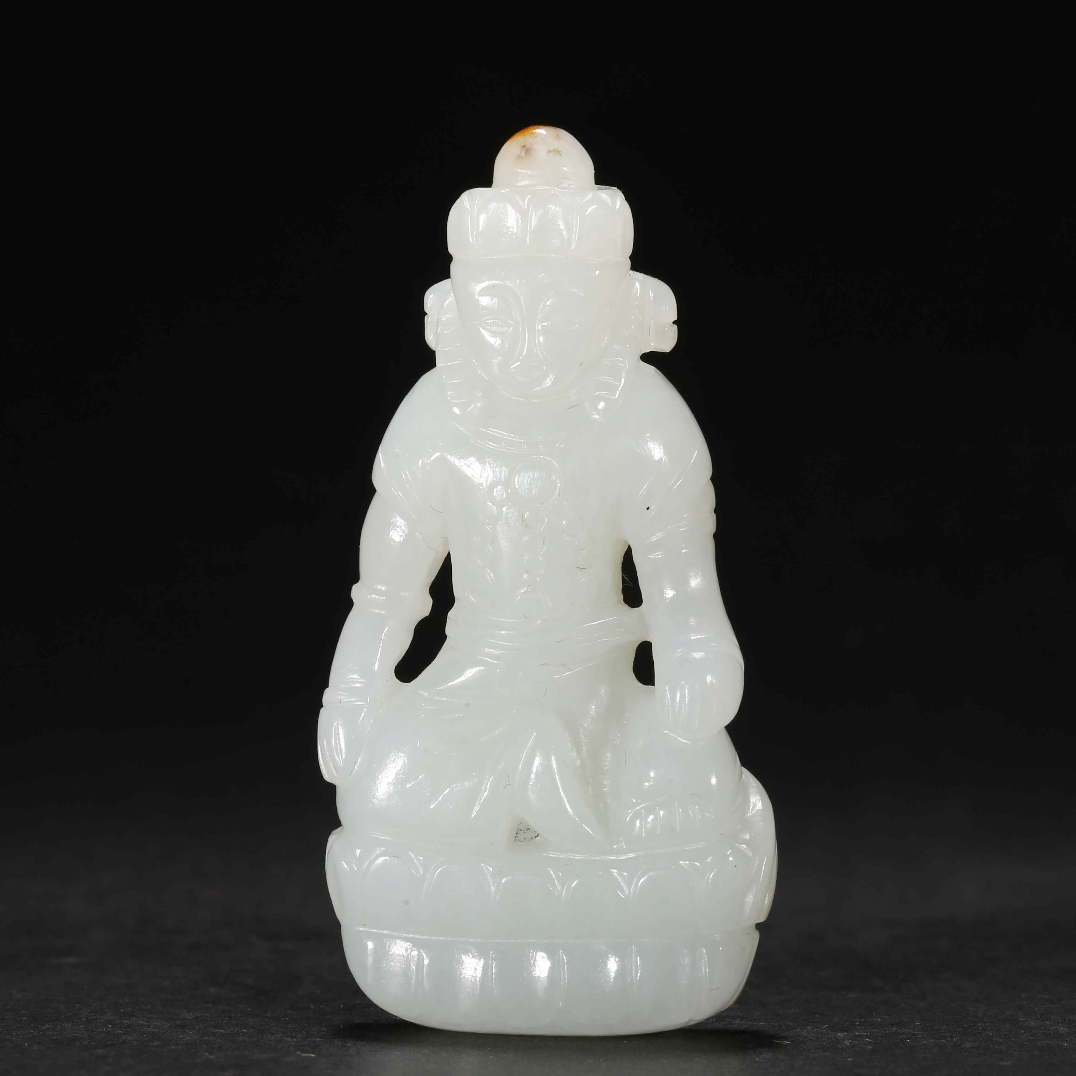 民国/白玉造像/JZP20103021/收藏/【济文阁】