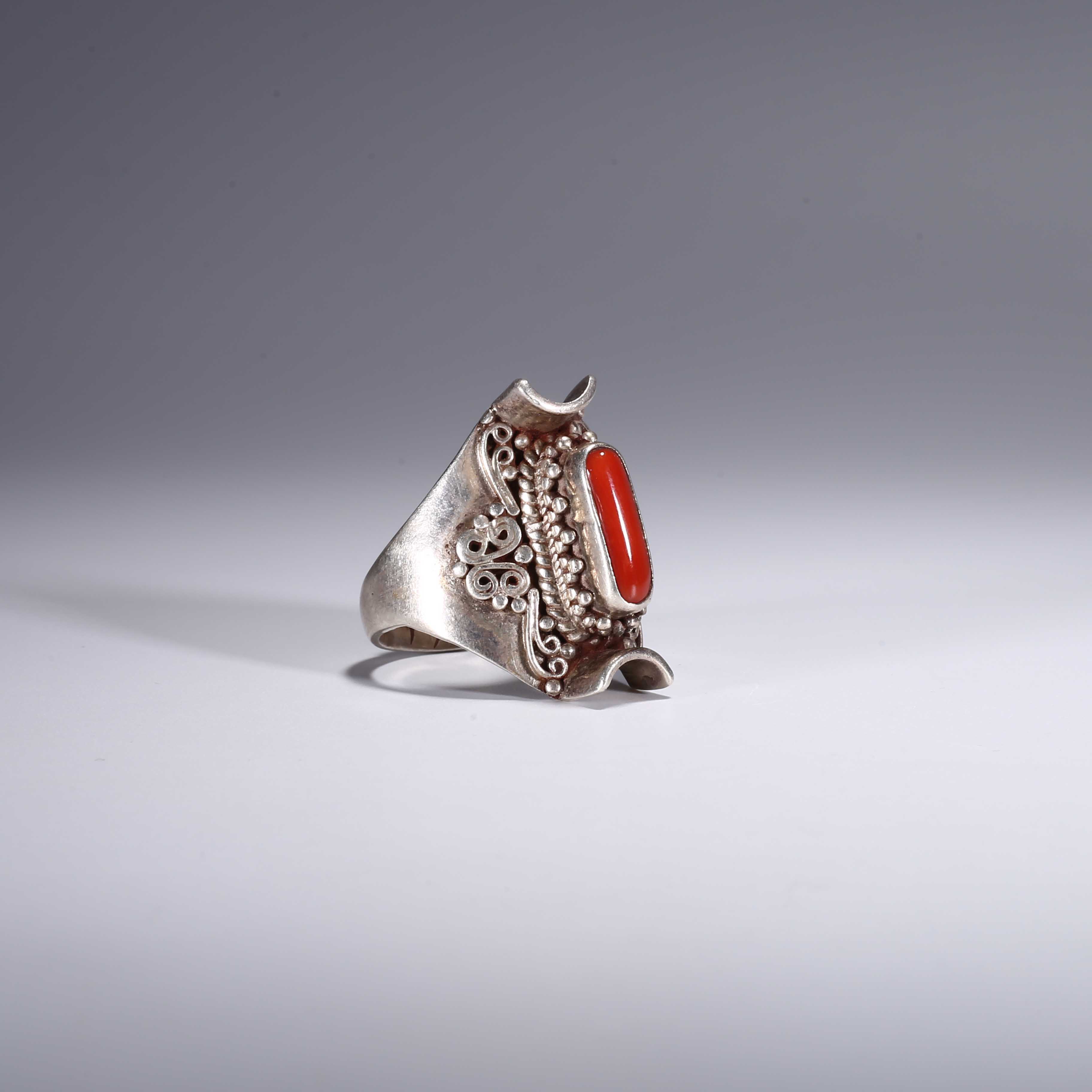 【济文阁】JFYG20829426清晚 银戒指