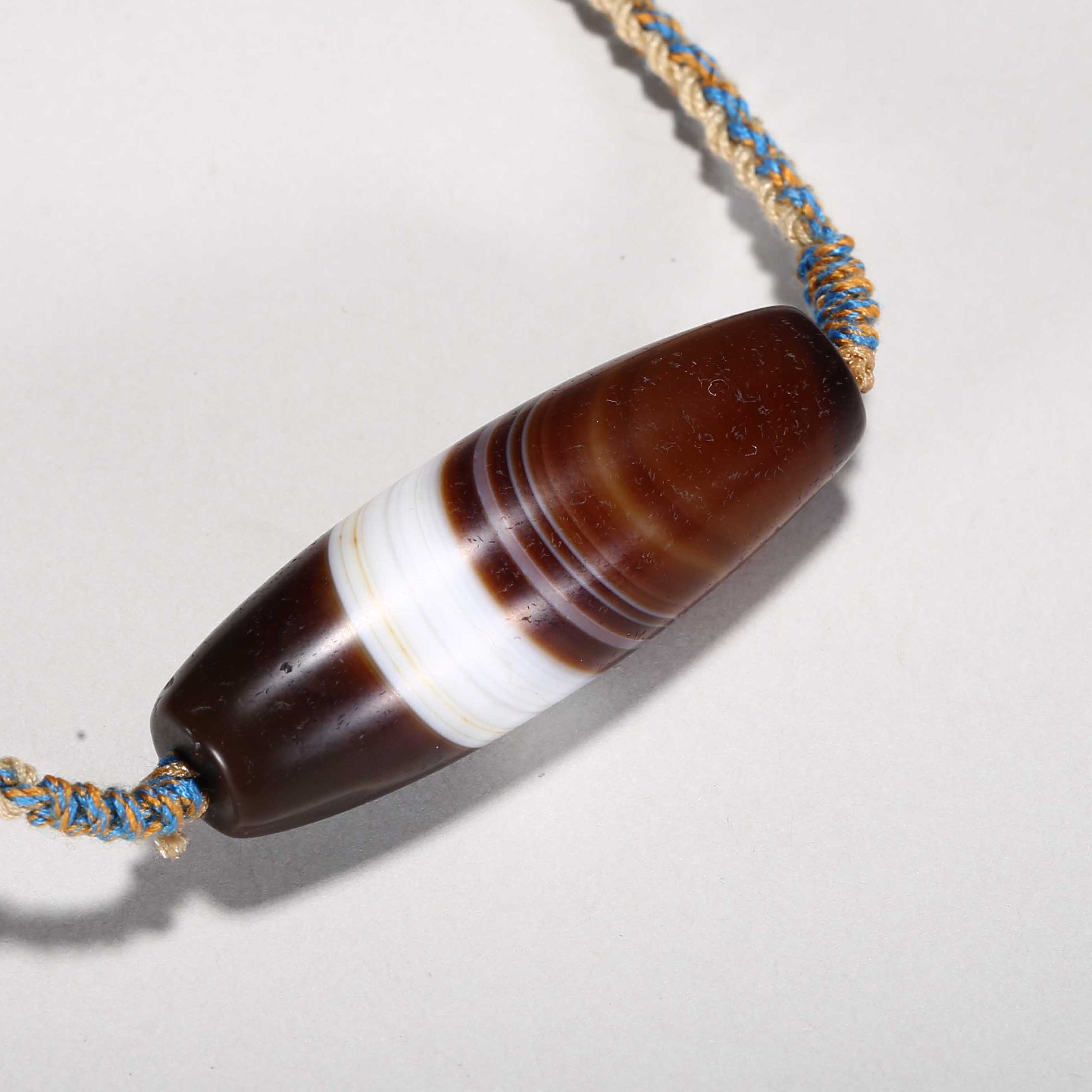 【济文阁】JFYG20912455清代 缠丝玛瑙勒子