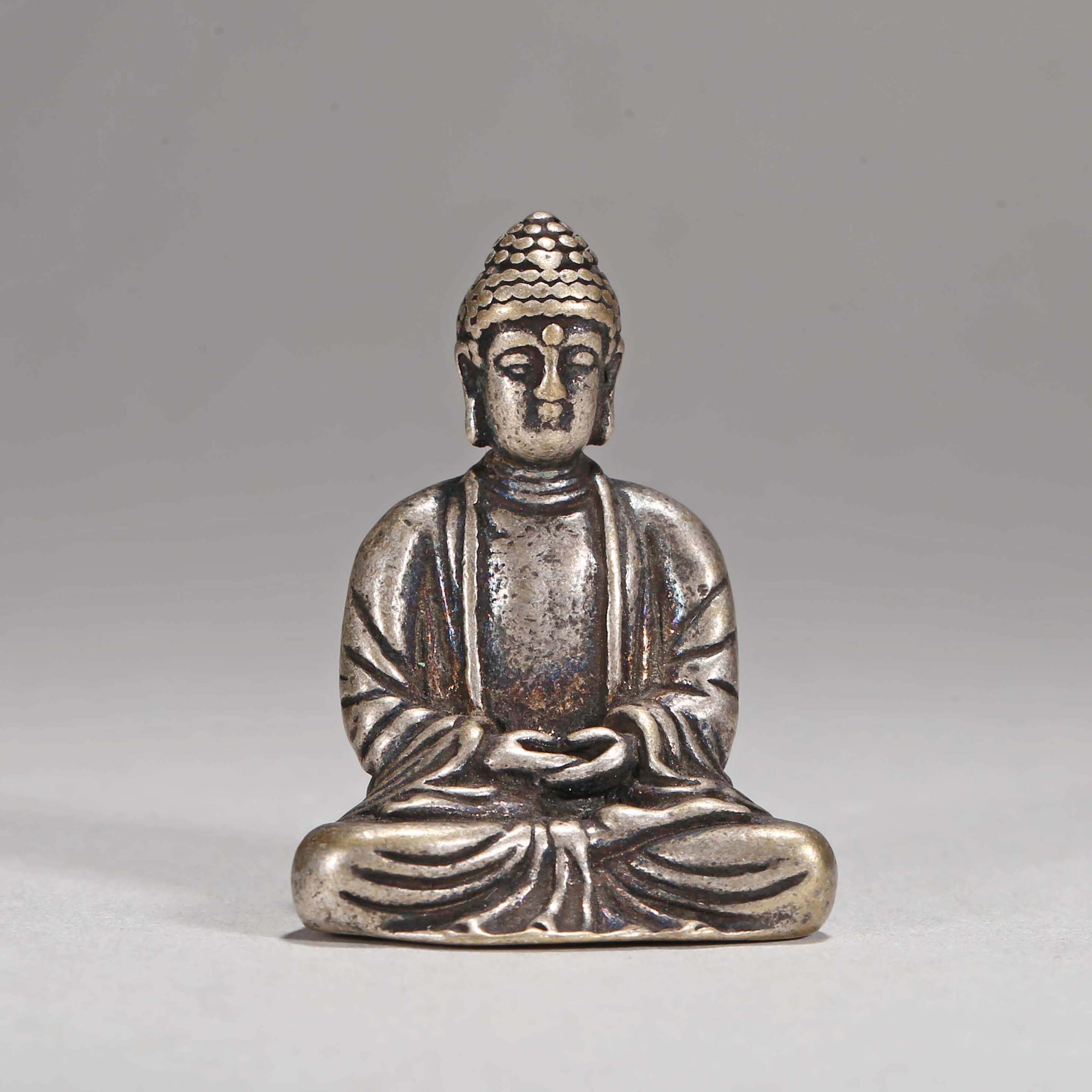 【济文阁】JFYG20911422民国 药师铜造像