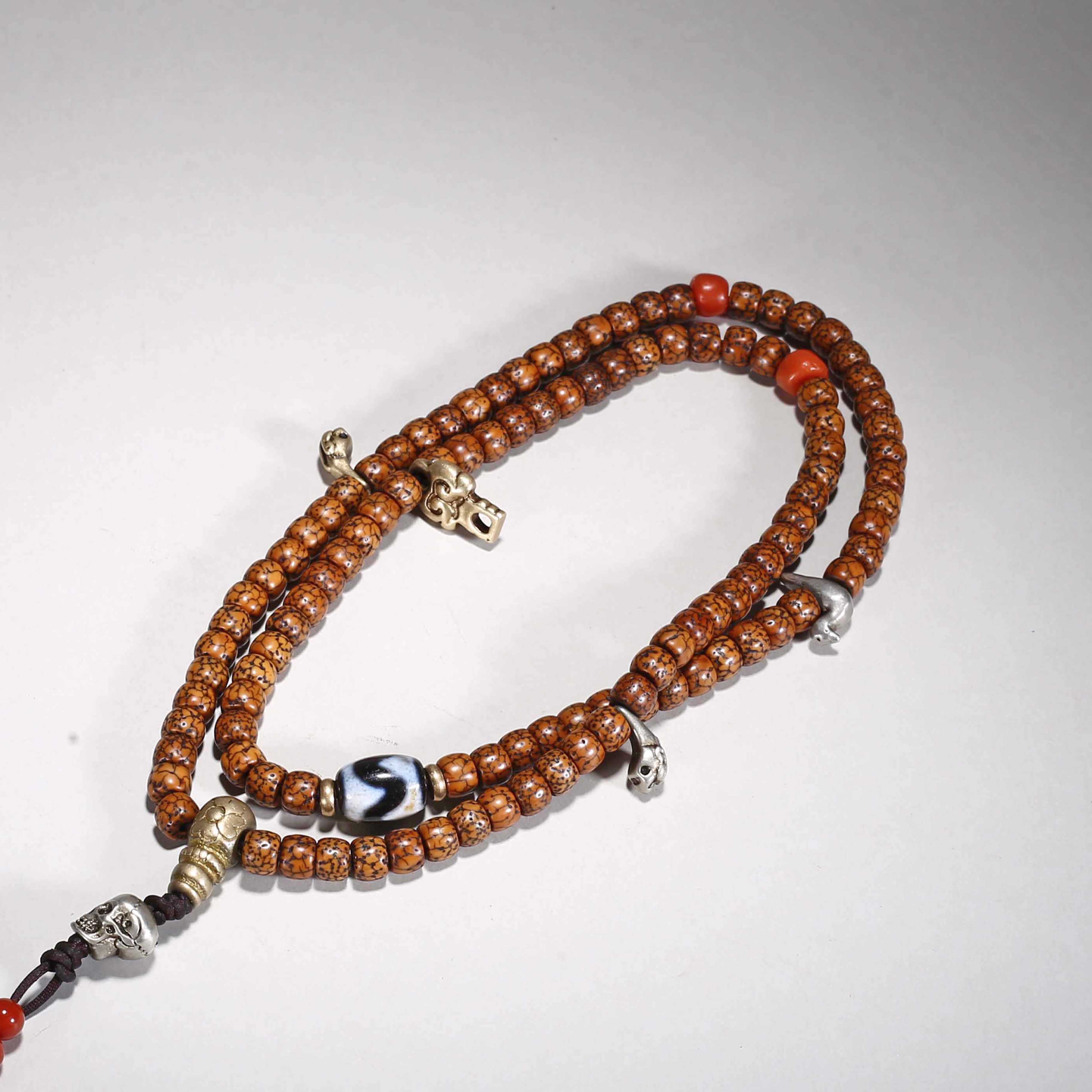 【济文阁】JMG20910474民国 星月菩提念珠