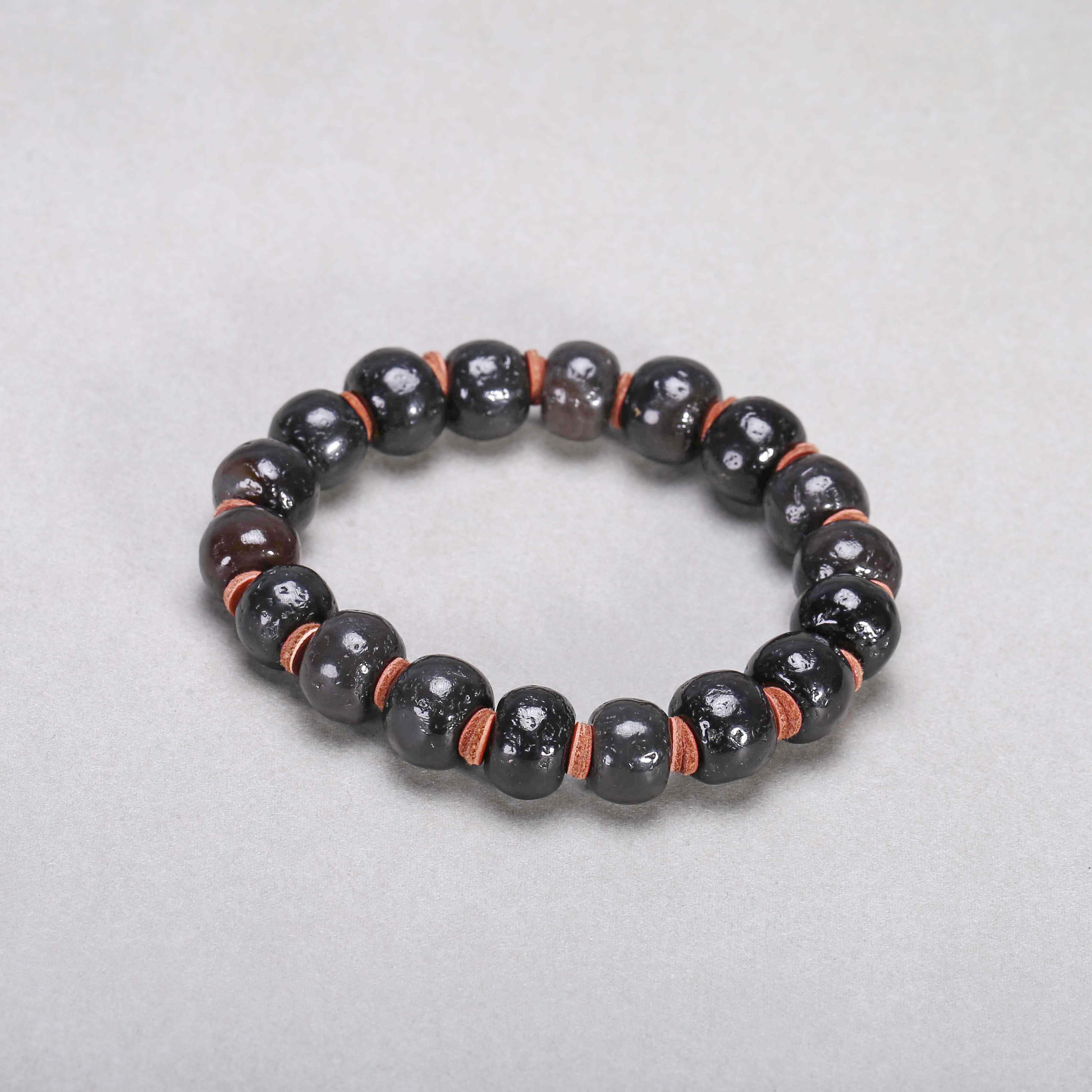 清代/糖玛瑙剁珠手串/JOY20112445/收藏/【济文阁】