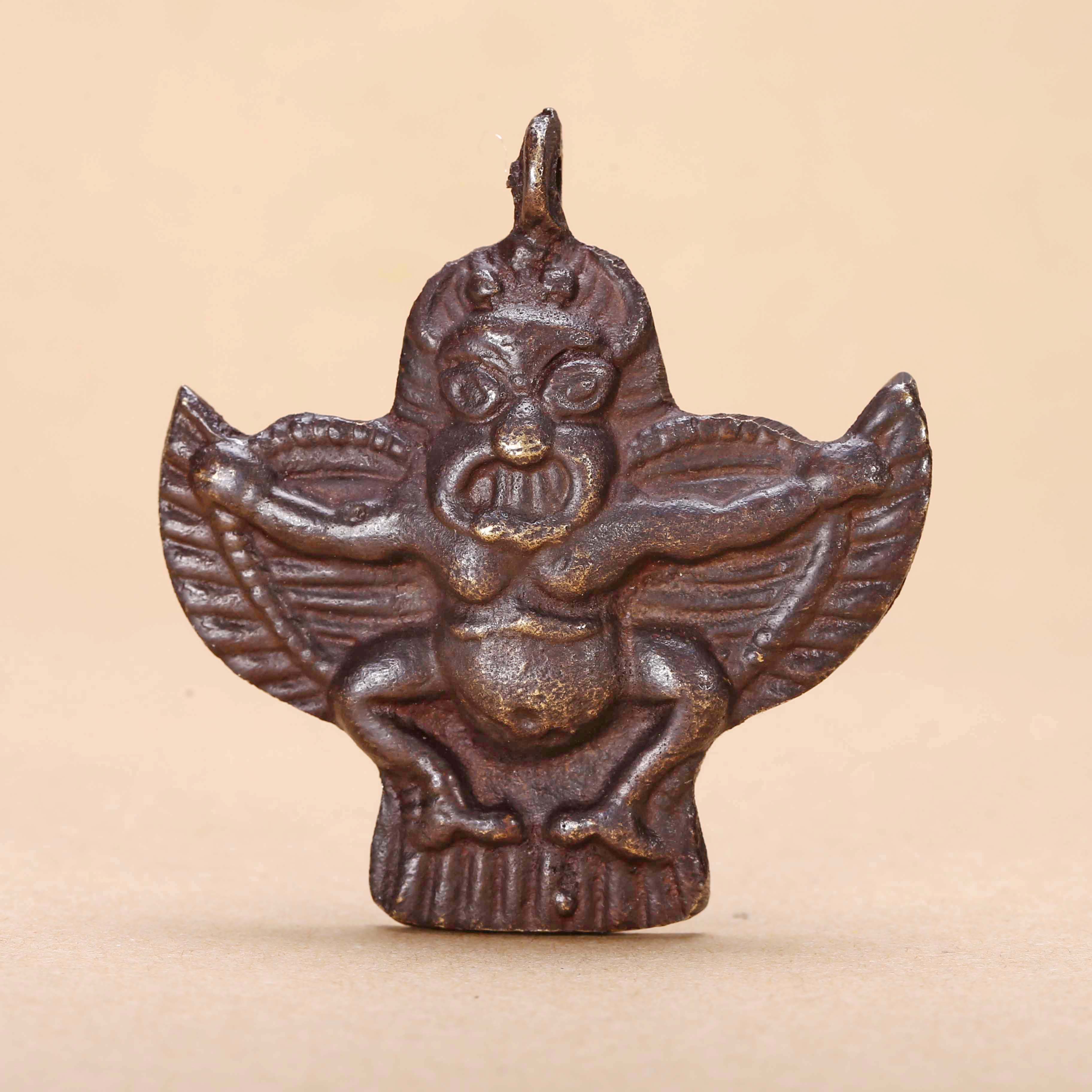 【济文阁】JZYM20102514民国 铜大鹏鸟