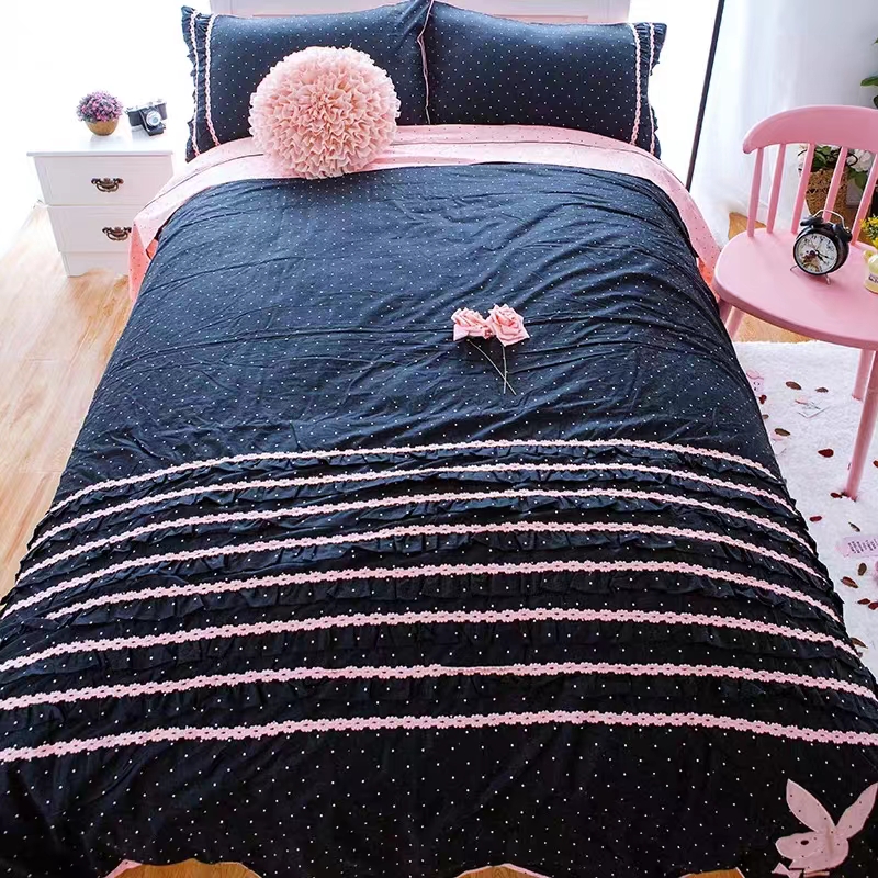 特价新款全棉三件套/全棉四件套  女款太阳花