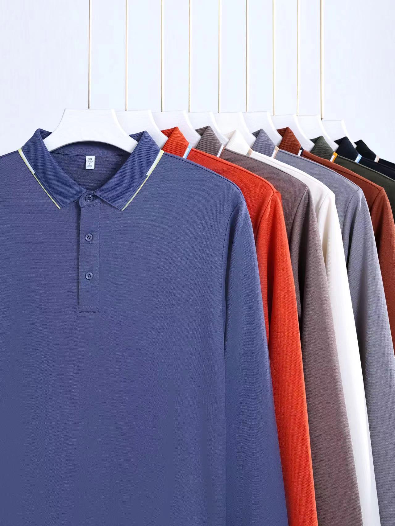 保罗男士2509长袖T恤秋冬季新款高端时尚棉长袖polo