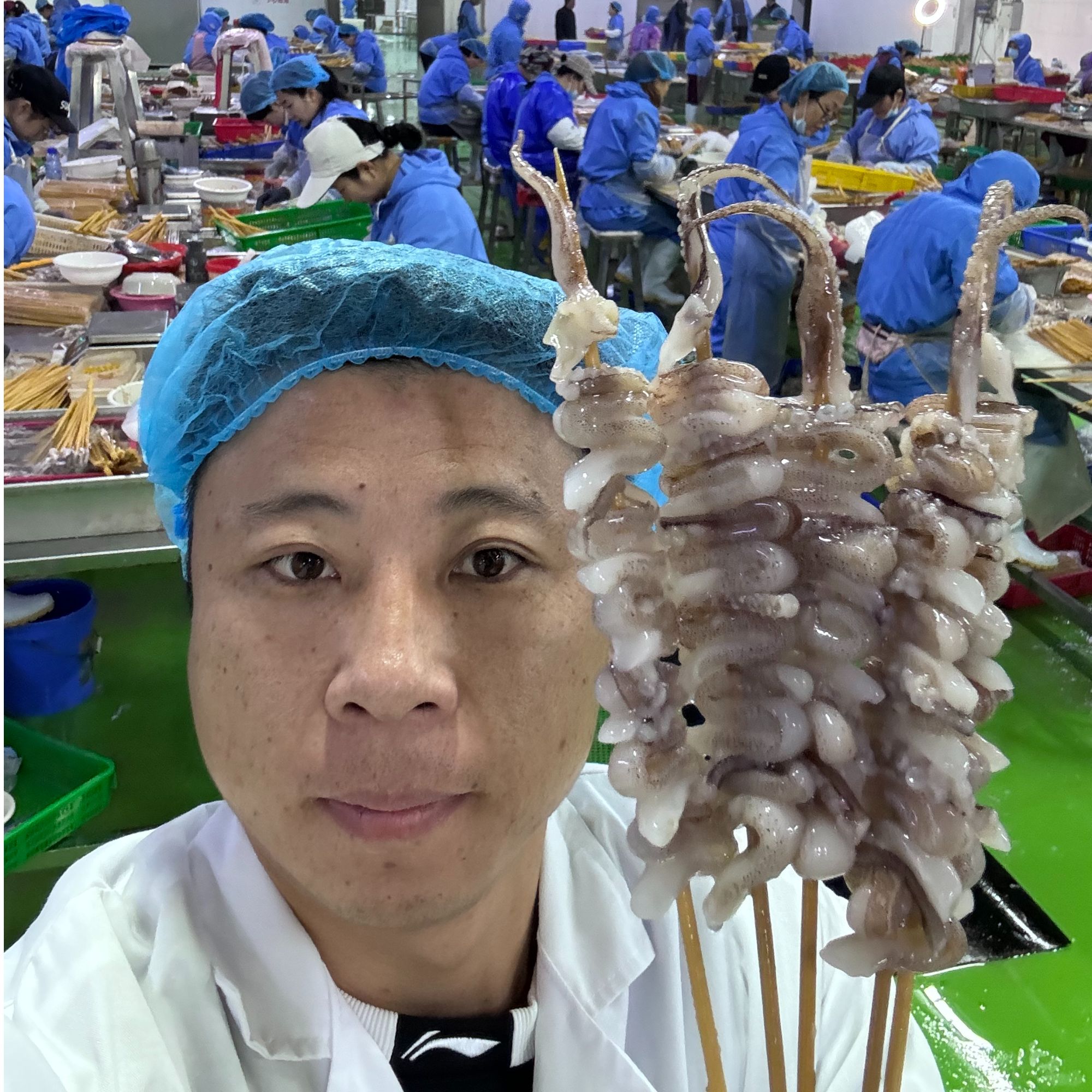 鱿鱼串串把把串网红小串铁板鱿鱼手把串S串手工称重净含量烧烤