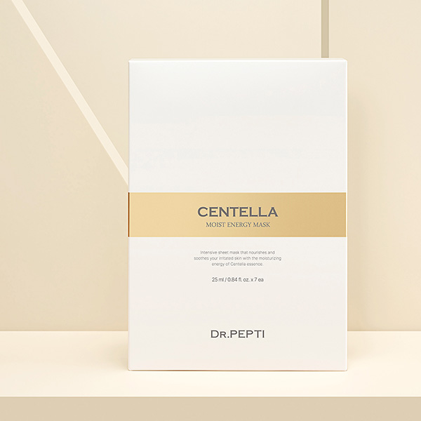 【保质期至2025.12月】DR.PEPTI积雪草滋润能量面膜25ml*7片装*10盒