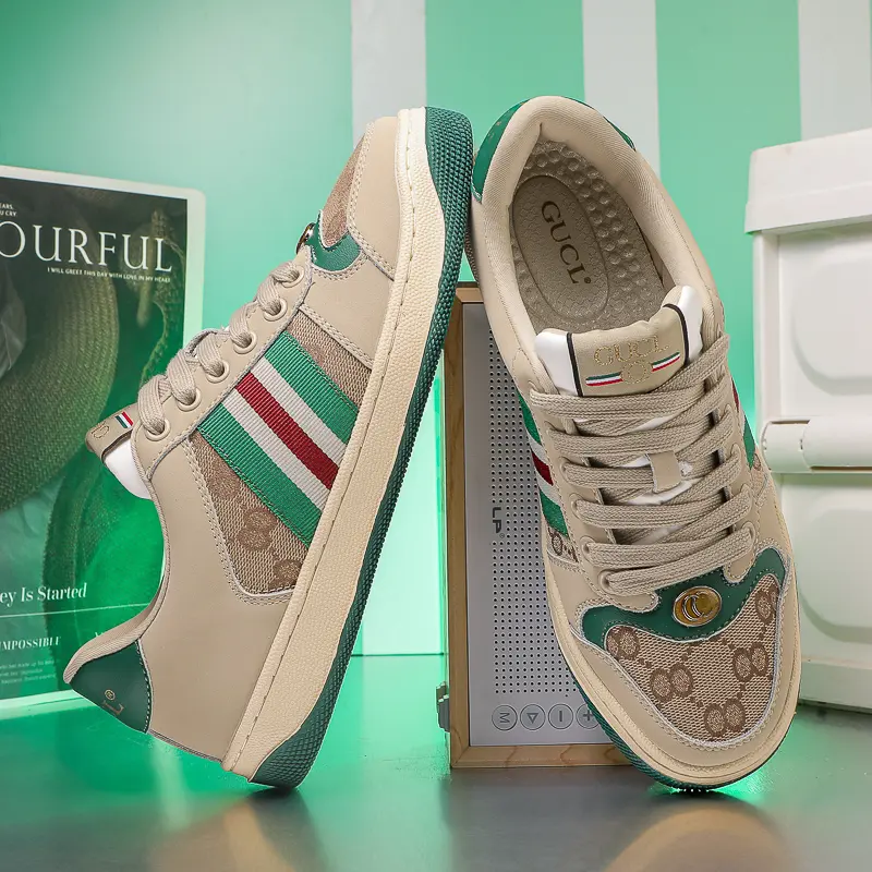 【经典小脏】设计师名款轻奢手工时尚休闲板鞋厚底脏脏鞋百搭复古