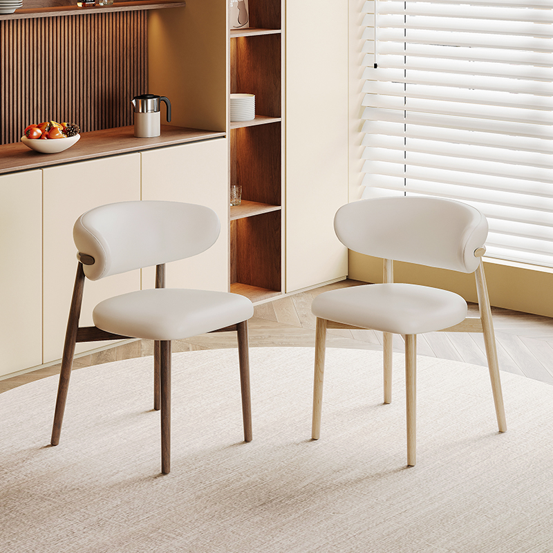 岛台餐椅软包靠背餐椅家用轻奢北欧高级岛台餐桌餐椅