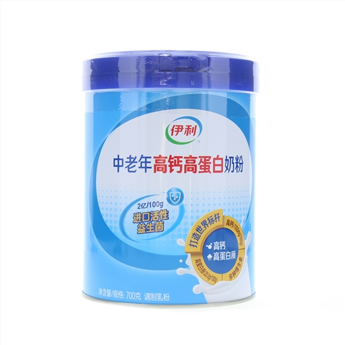 伊利中老年高钙高蛋白奶粉700g