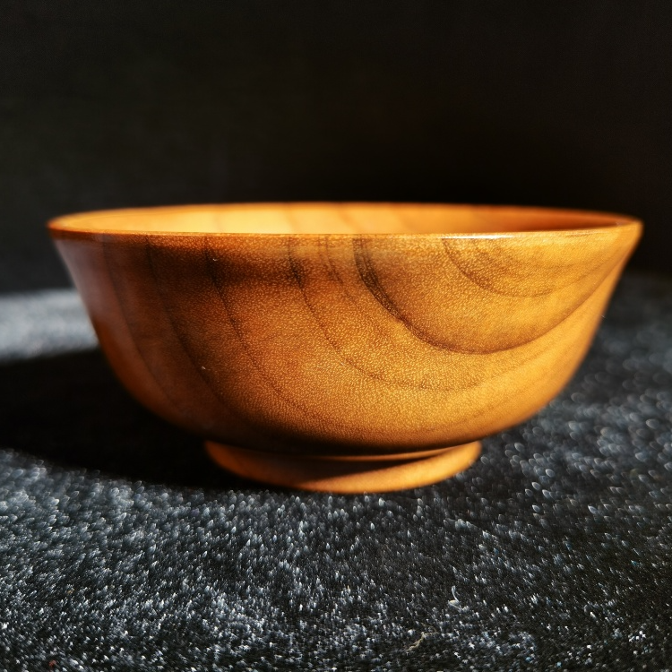 金凤碗儿 金丝楠木金碗儿 桌面摆件纯手工复古