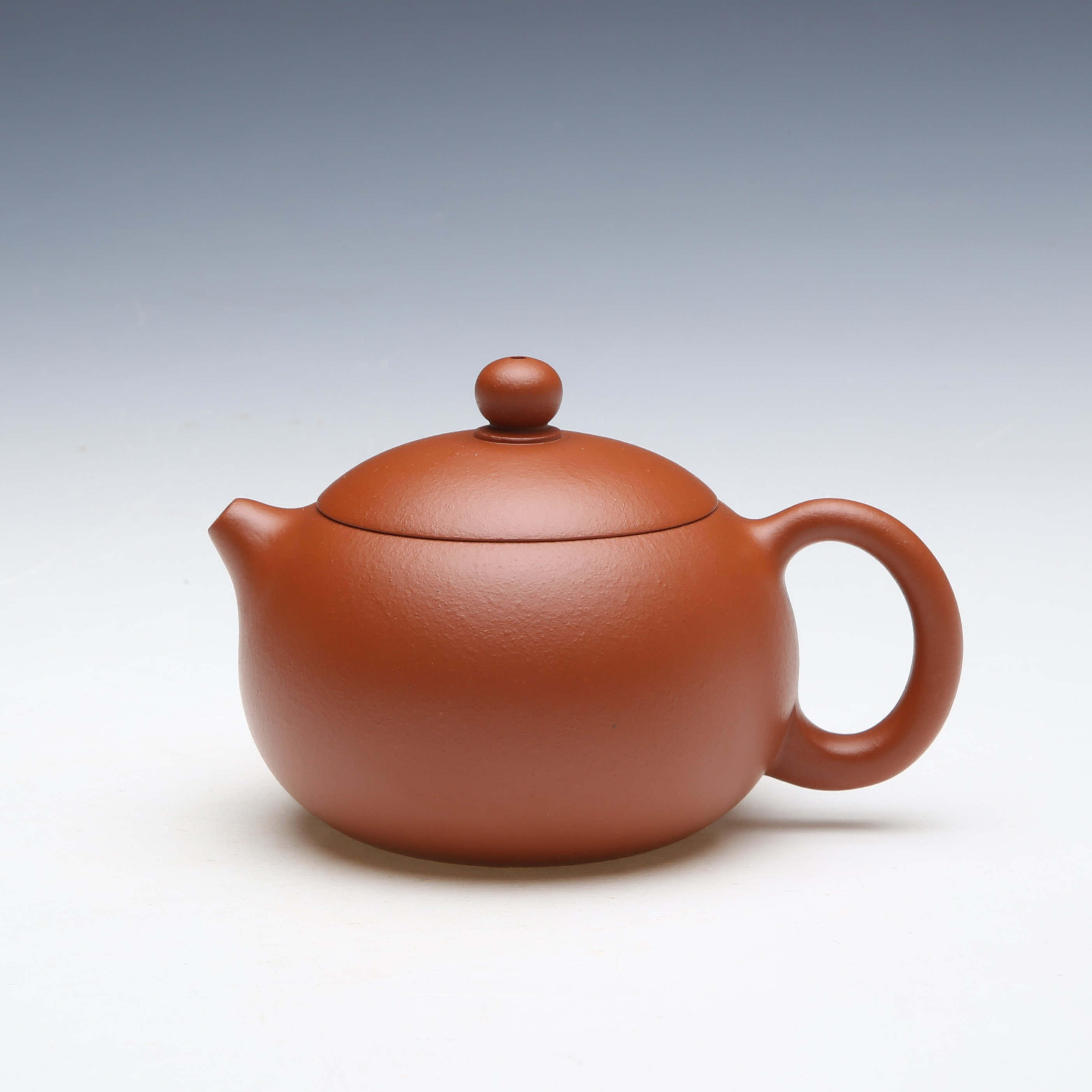 【庆壶轩】西施壶原矿无添加朱泥170cc精工半手茶壶茶具制作