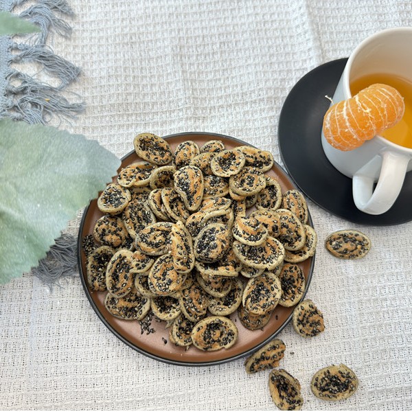 善美源黑芝麻山药猫耳酥脆爽8090后怀旧香脆零食网红爆款休闲小吃