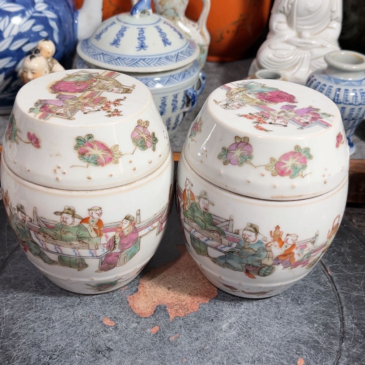 【闪购商品】陶瓷摆件风***人